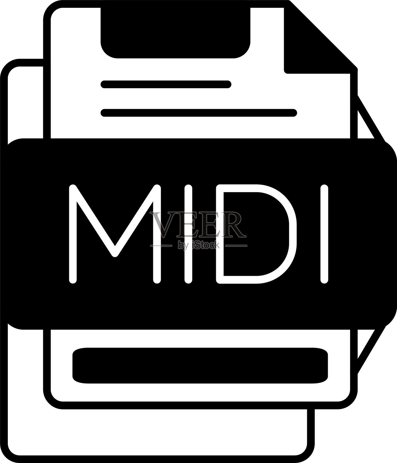 MIDI图标插画图片素材