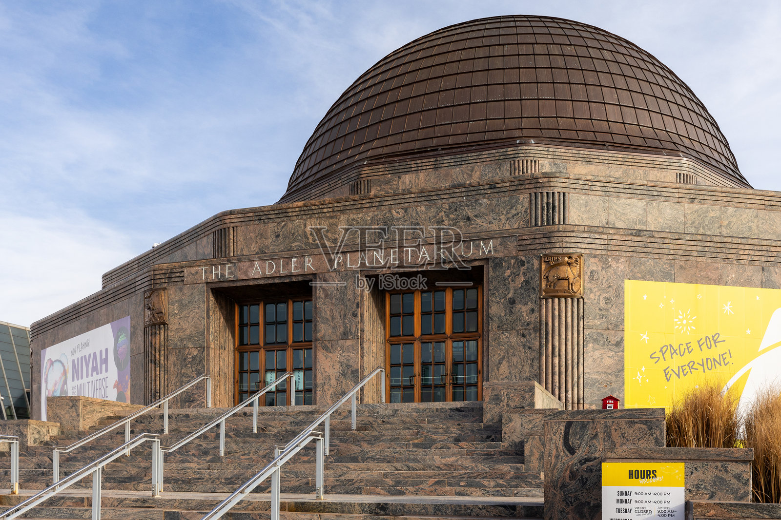 芝加哥阿德勒天文馆照片摄影图片