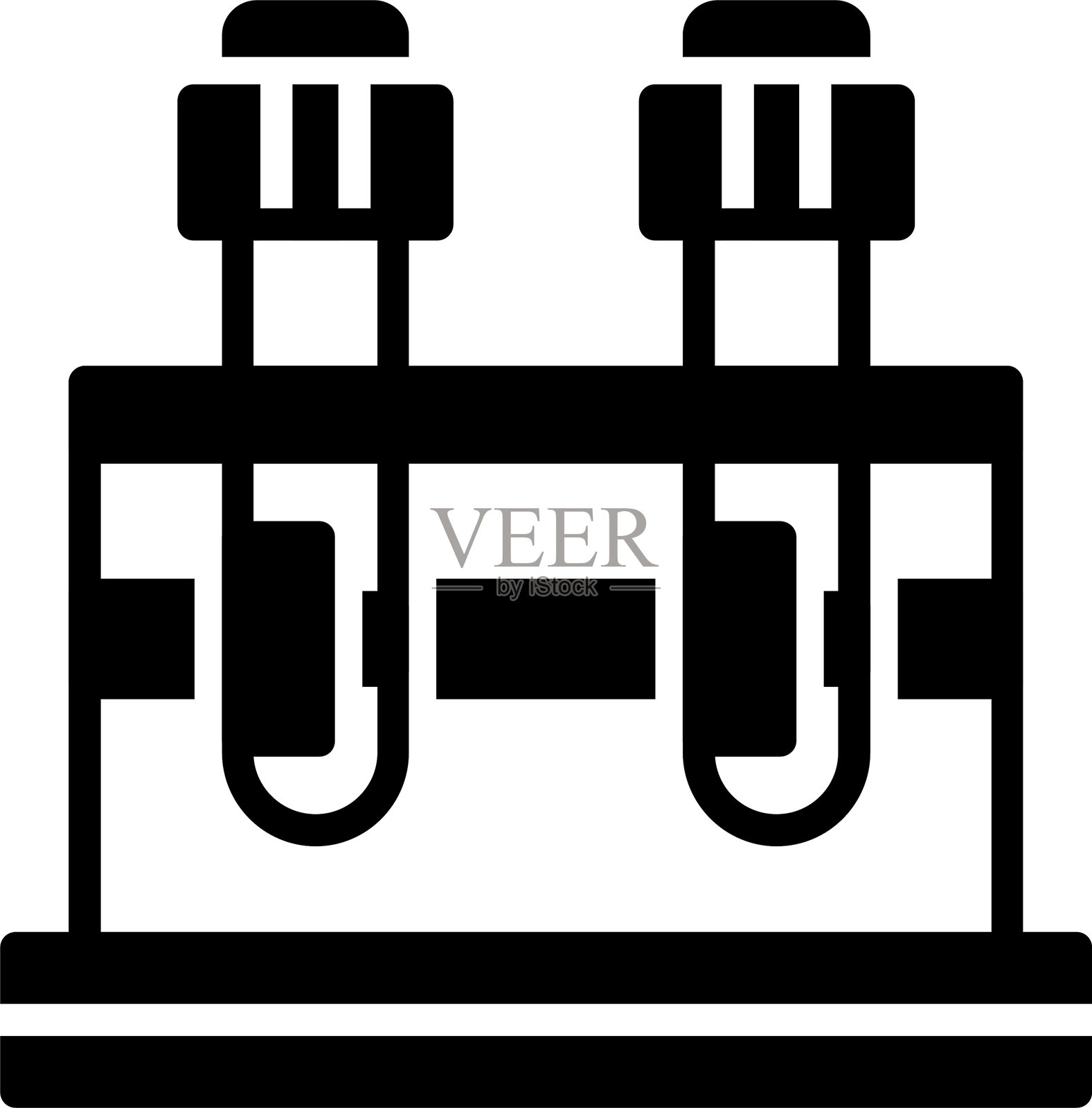 试管图标插画图片素材