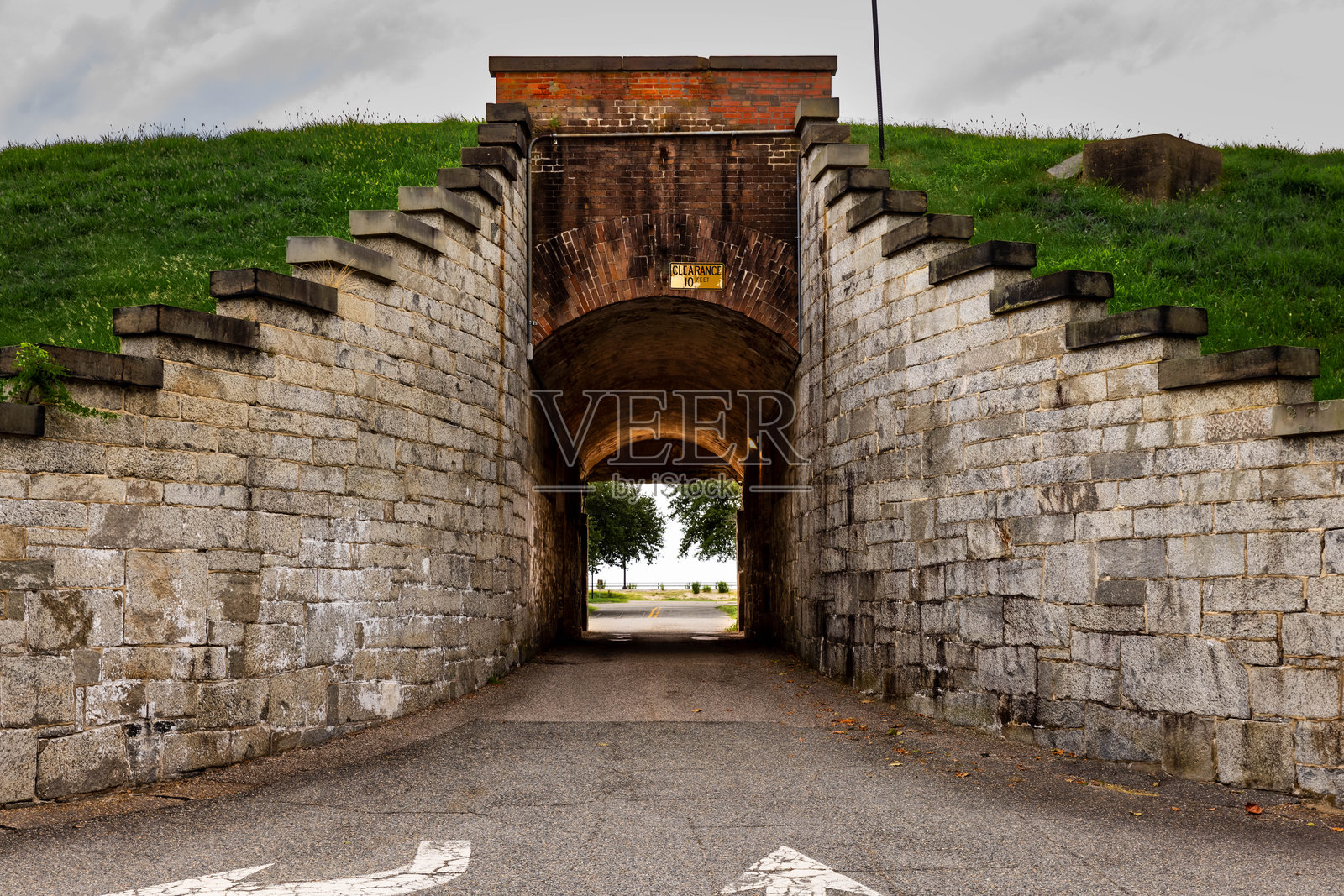 弗吉尼亚州汉普顿的福特门罗照片摄影图片