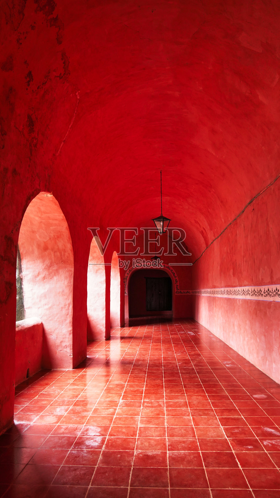 圣伯纳迪诺修道院，瓦拉多利德，尤卡坦，墨西哥照片摄影图片