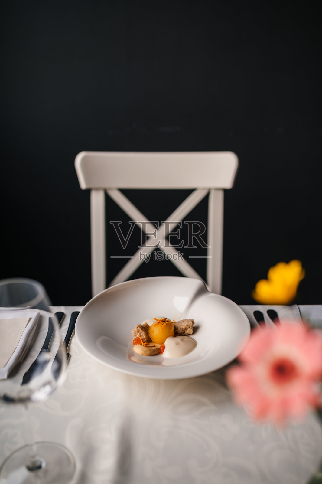 素食甜点照片摄影图片