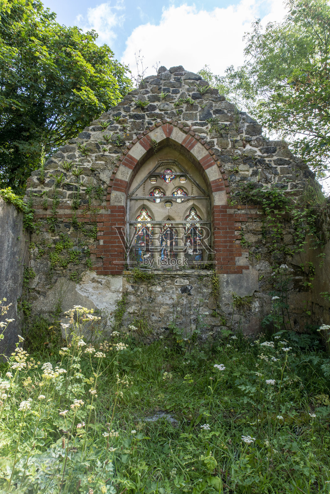 废弃的教堂照片摄影图片