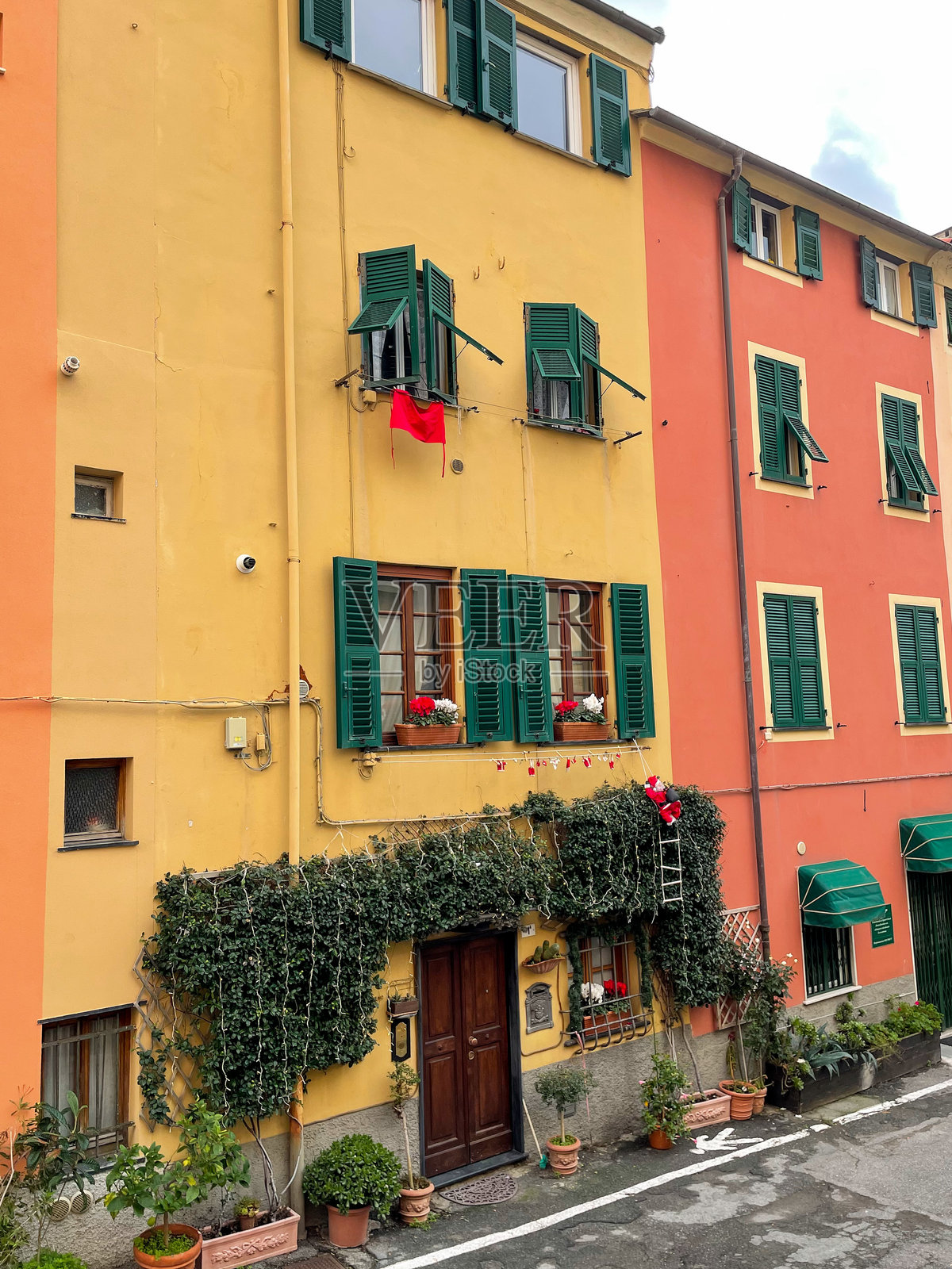 博卡达塞色彩斑斓的建筑股票照片照片摄影图片