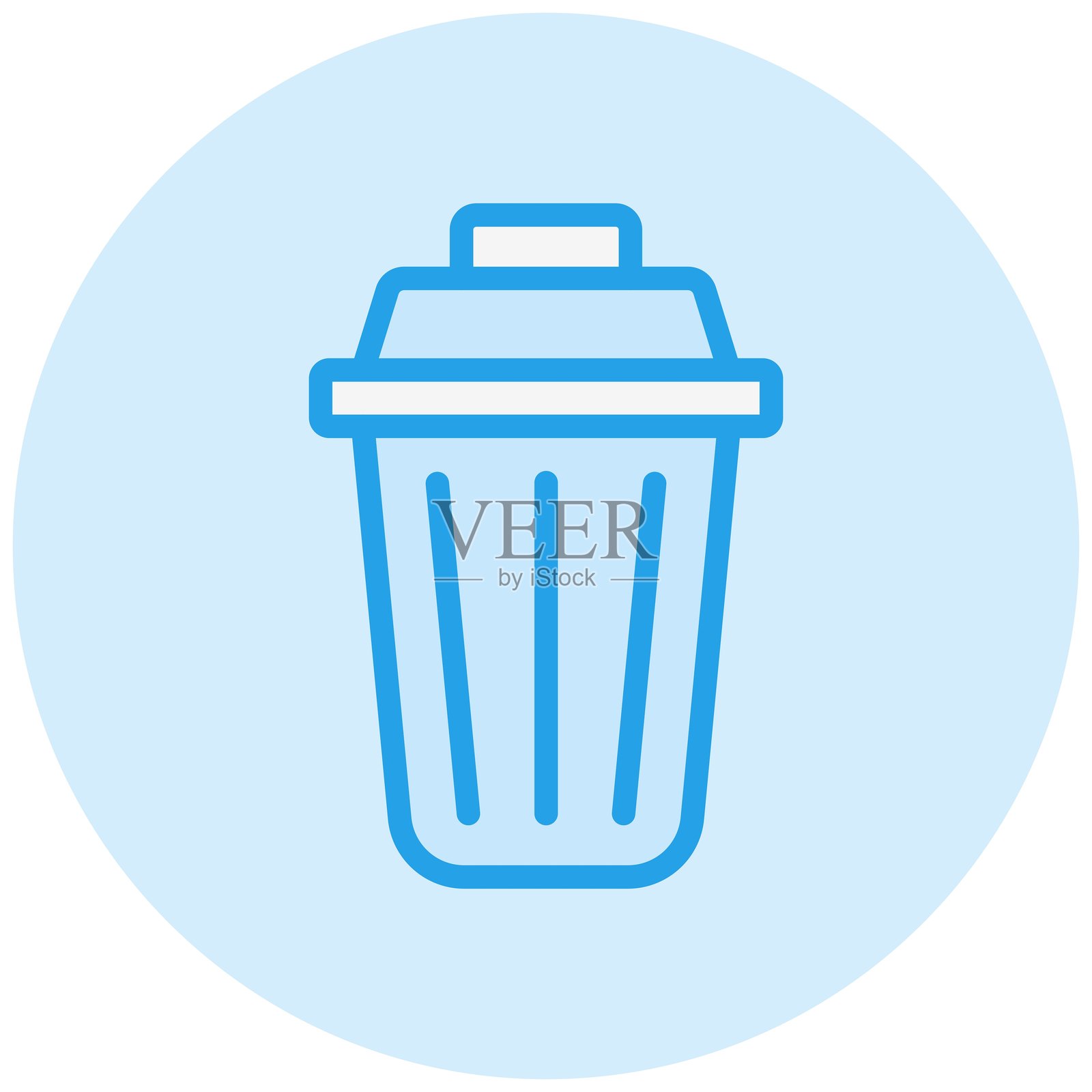 垃圾矢量图标设计插图插画图片素材