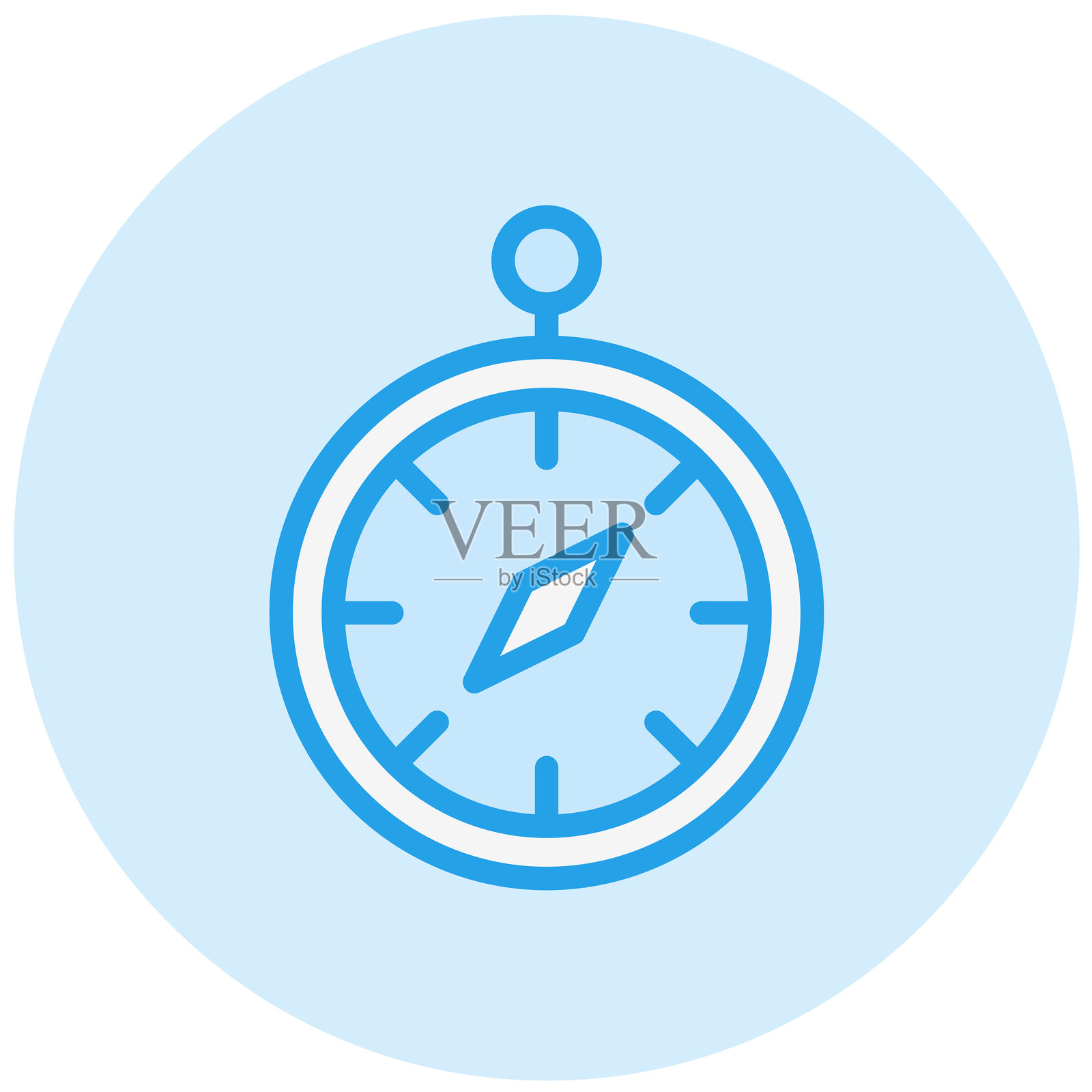 计时器矢量图标设计插图插画图片素材