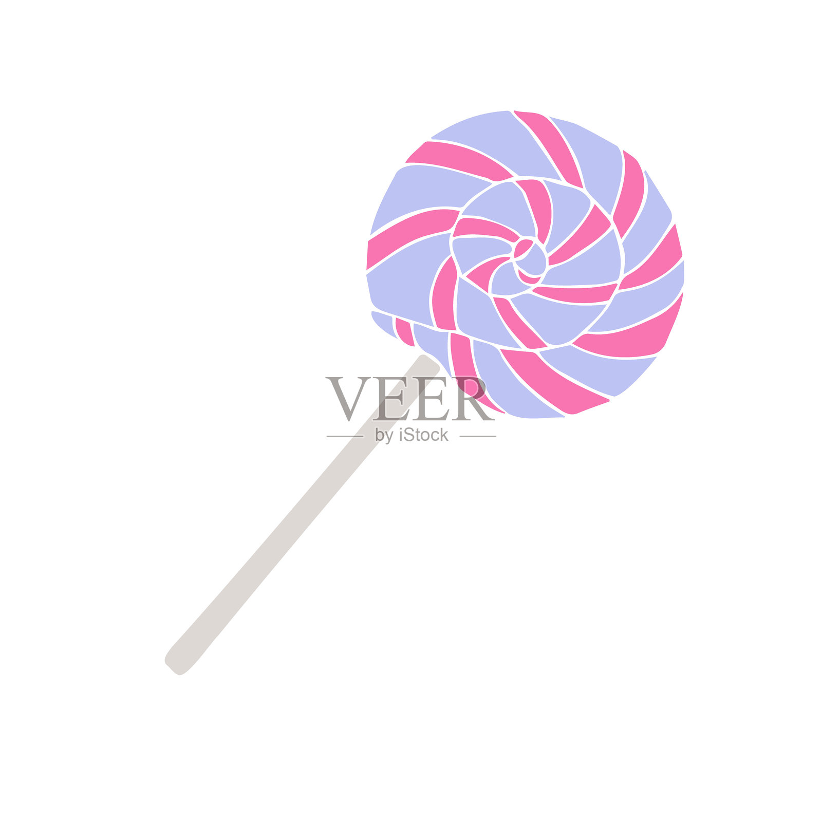 手绘矢量涂鸦棒棒糖插画图片素材