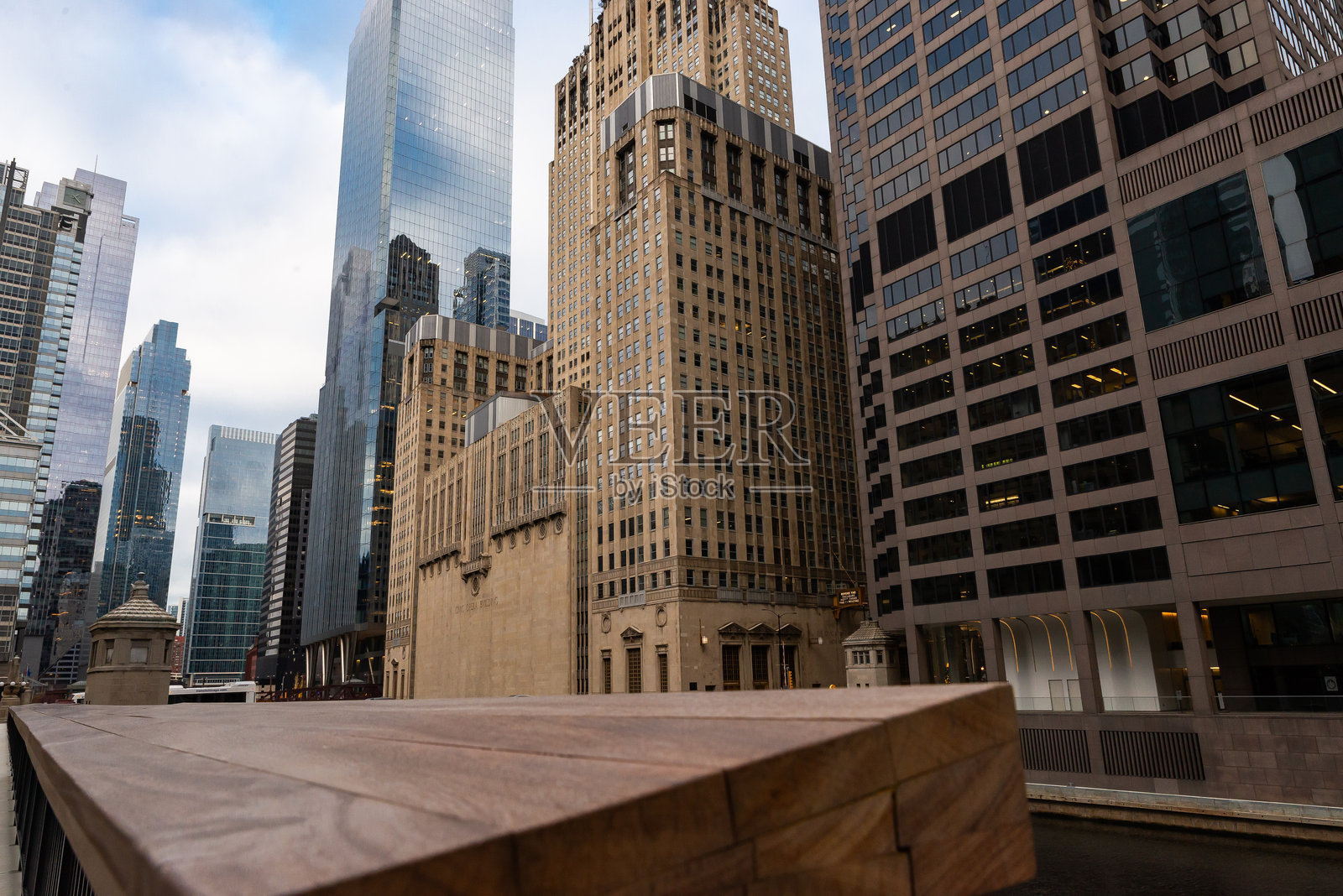 芝加哥市中心照片摄影图片