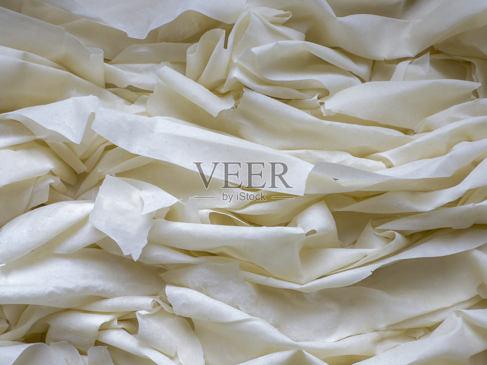 波浪形新鲜千层酥皮的背景照片摄影图片