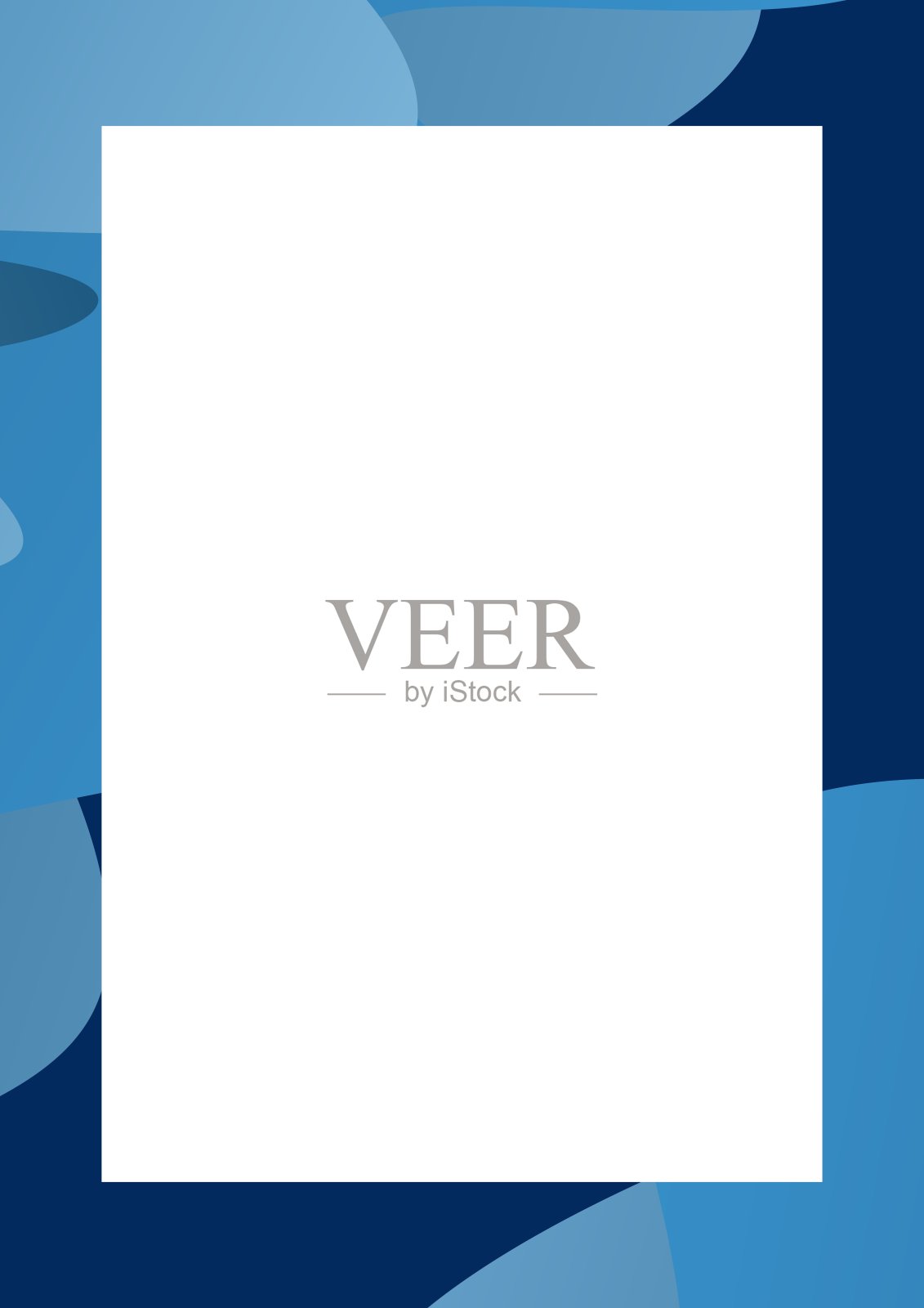 渐变的抽象蓝色边框。边框渐变插画图片素材