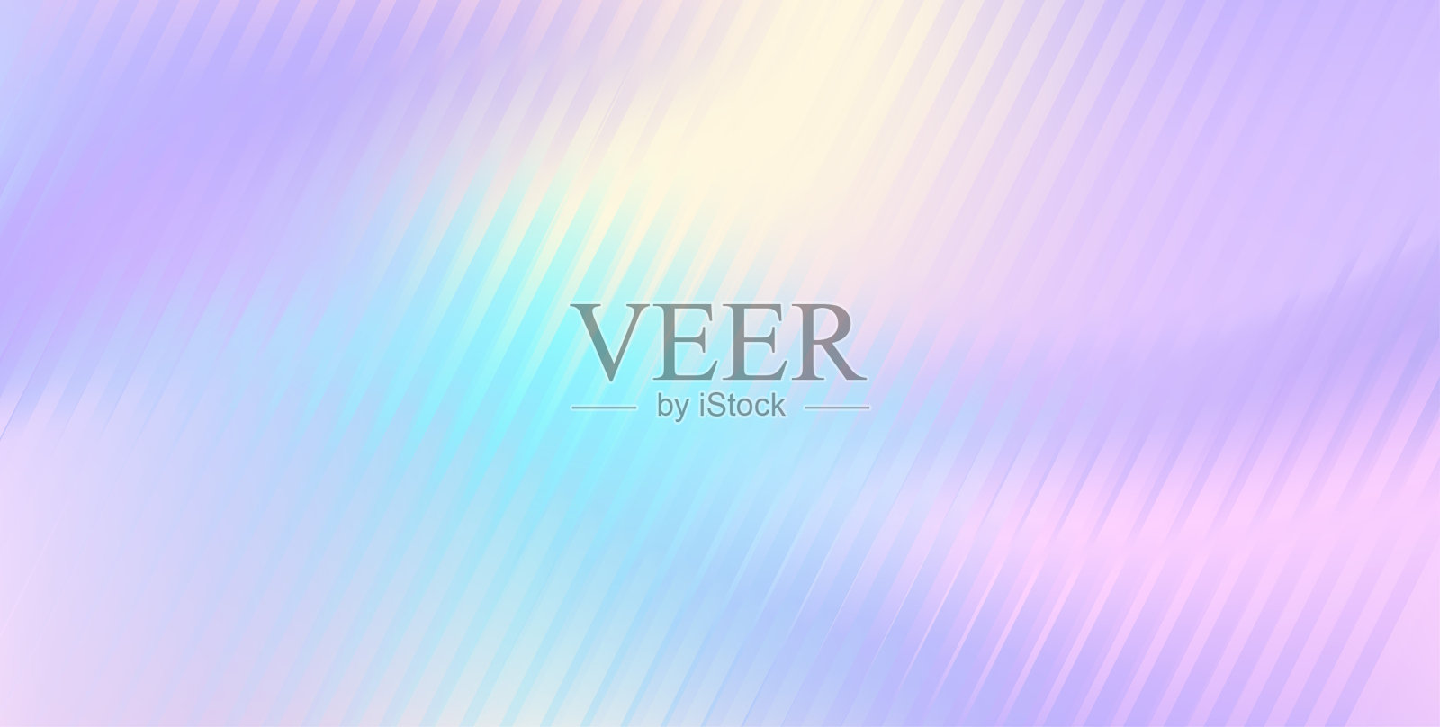 模糊的矢量全息渐变背景。波纹玻璃质感。插画图片素材