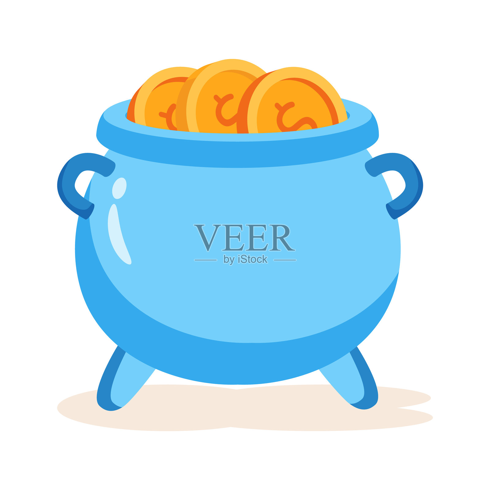 锅角插画图片素材