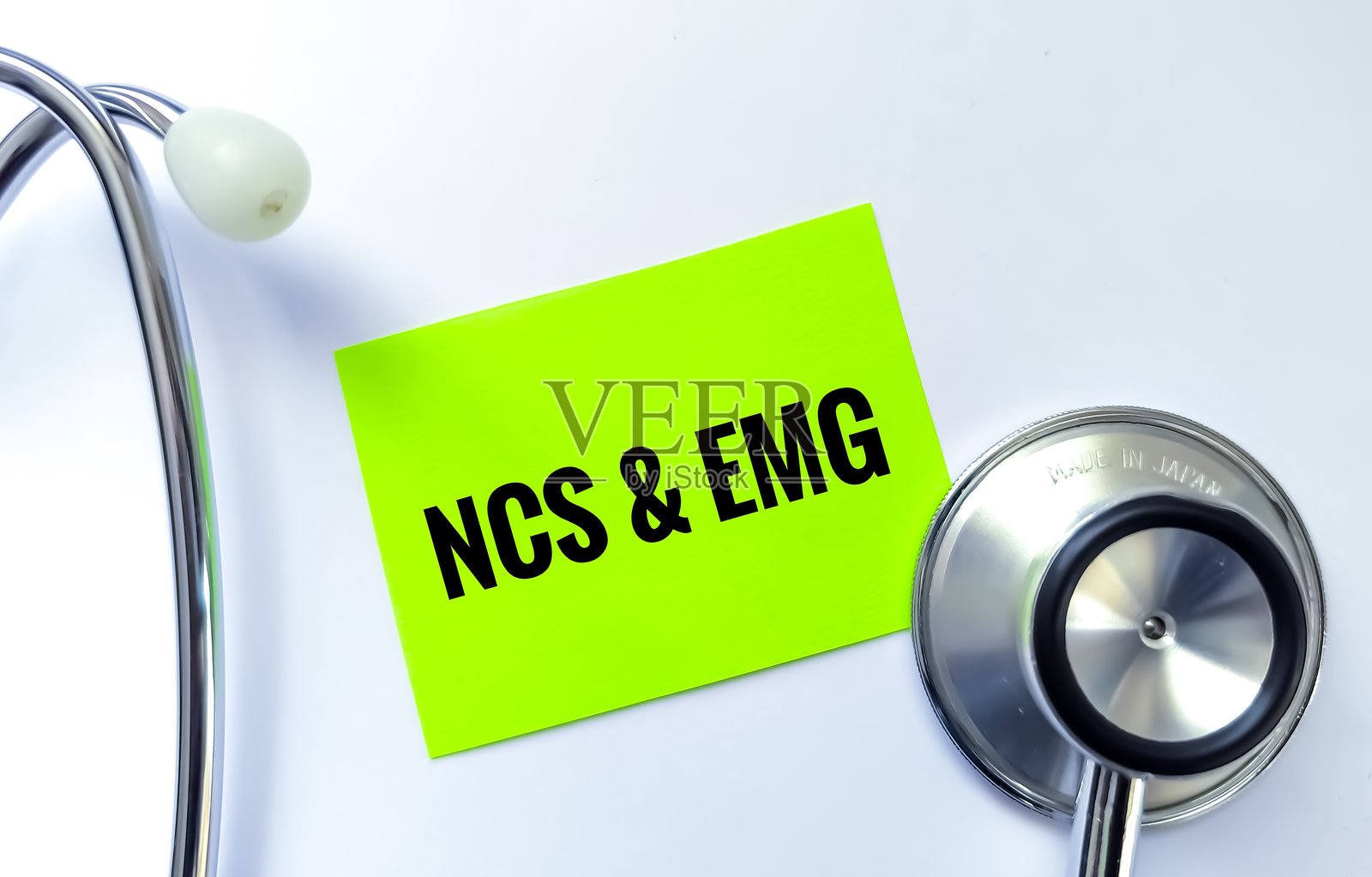 神经传导研究（NCS）和肌电图（EMG）照片摄影图片