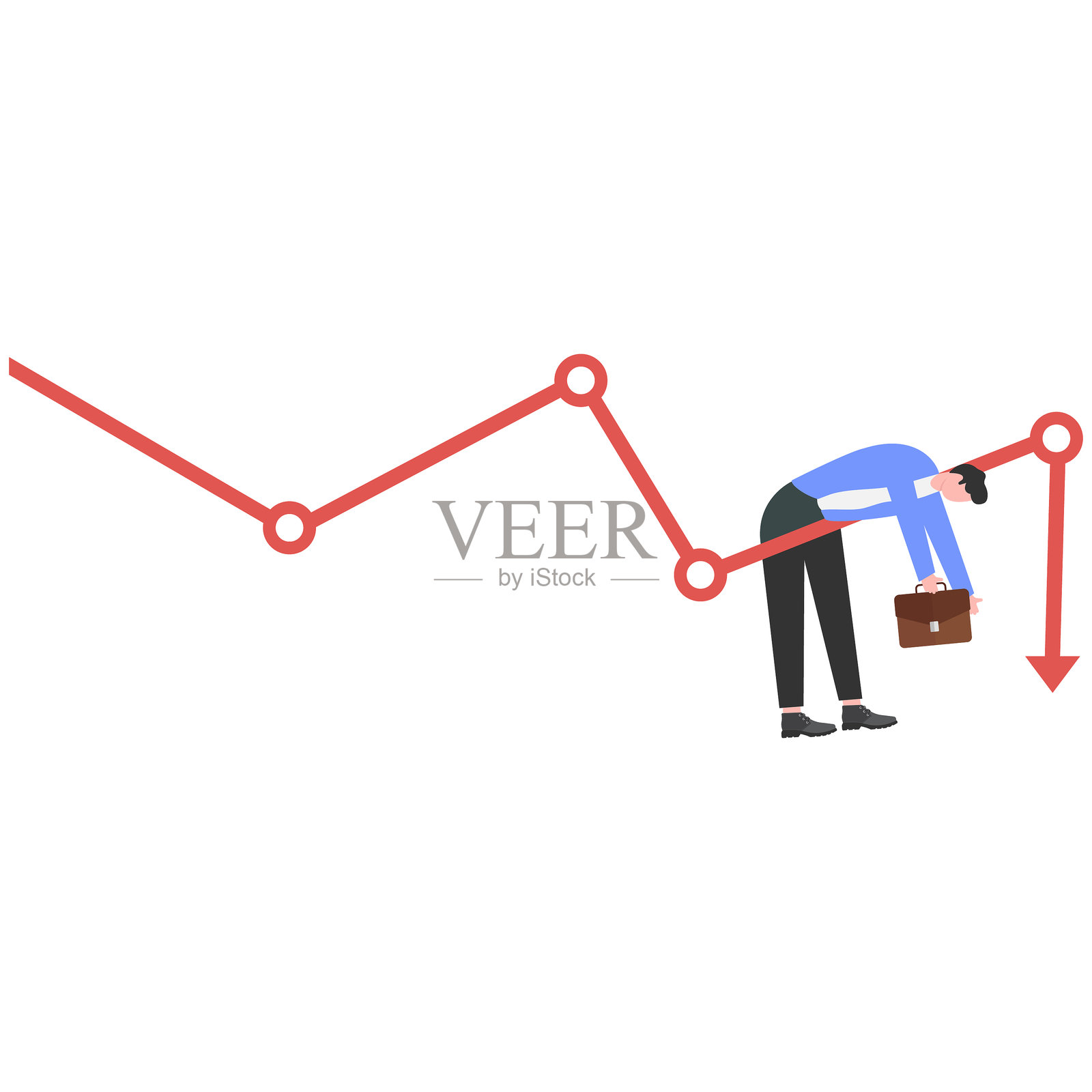 社交媒体插图，商业概念，网页设计插画图片素材