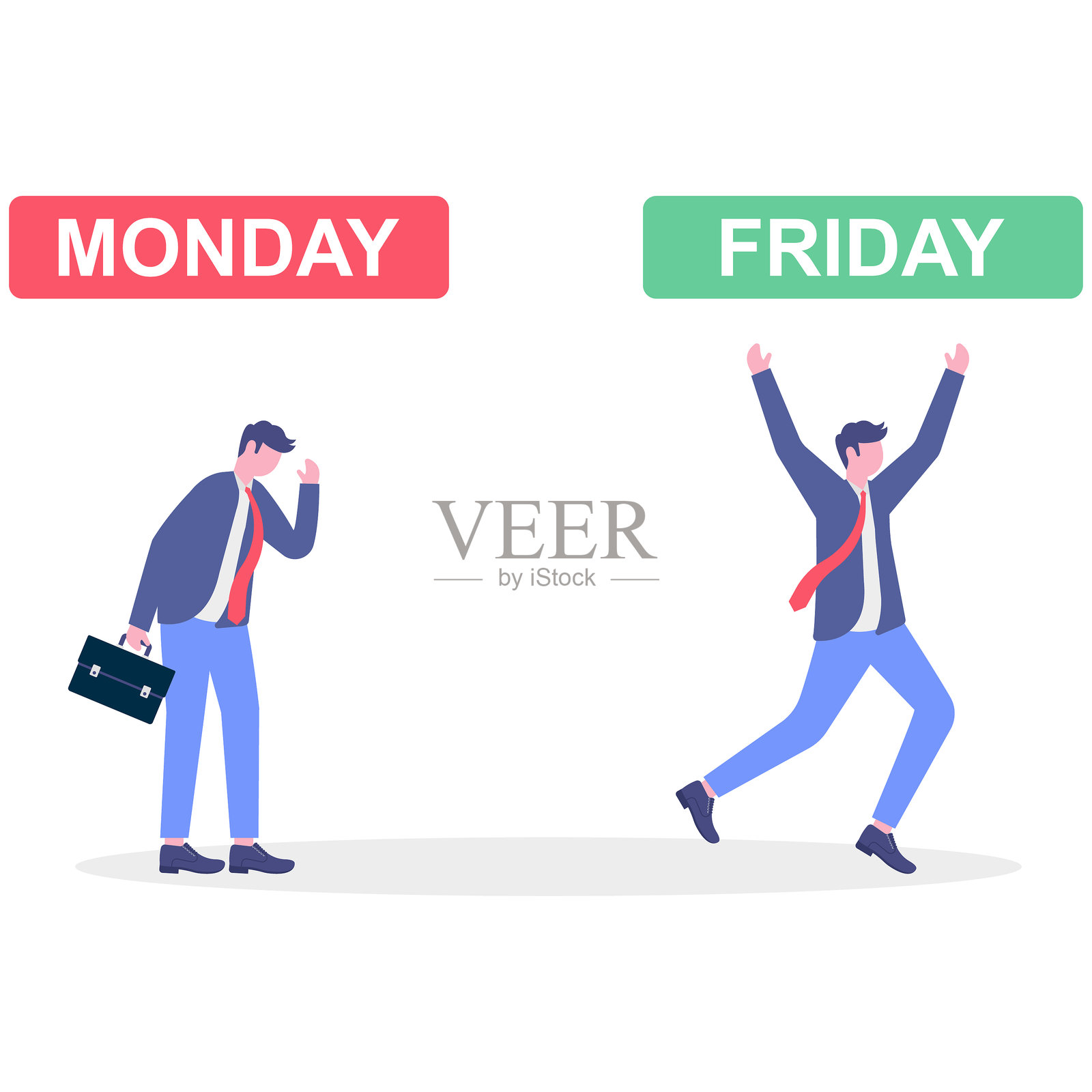 社交媒体插图，商业概念，网页设计插画图片素材