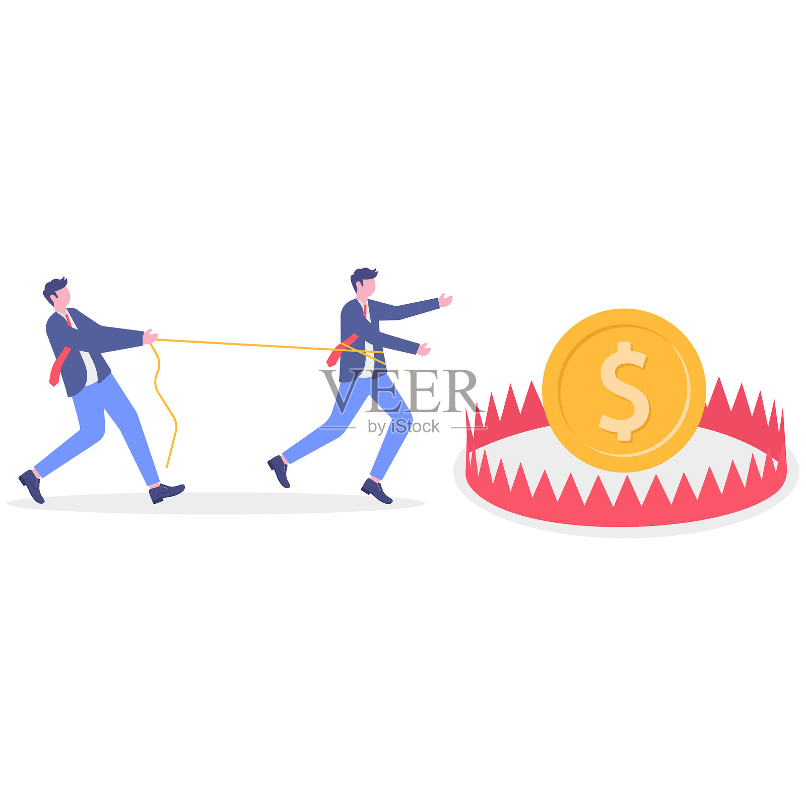 社交媒体插图，商业概念，网页设计插画图片素材