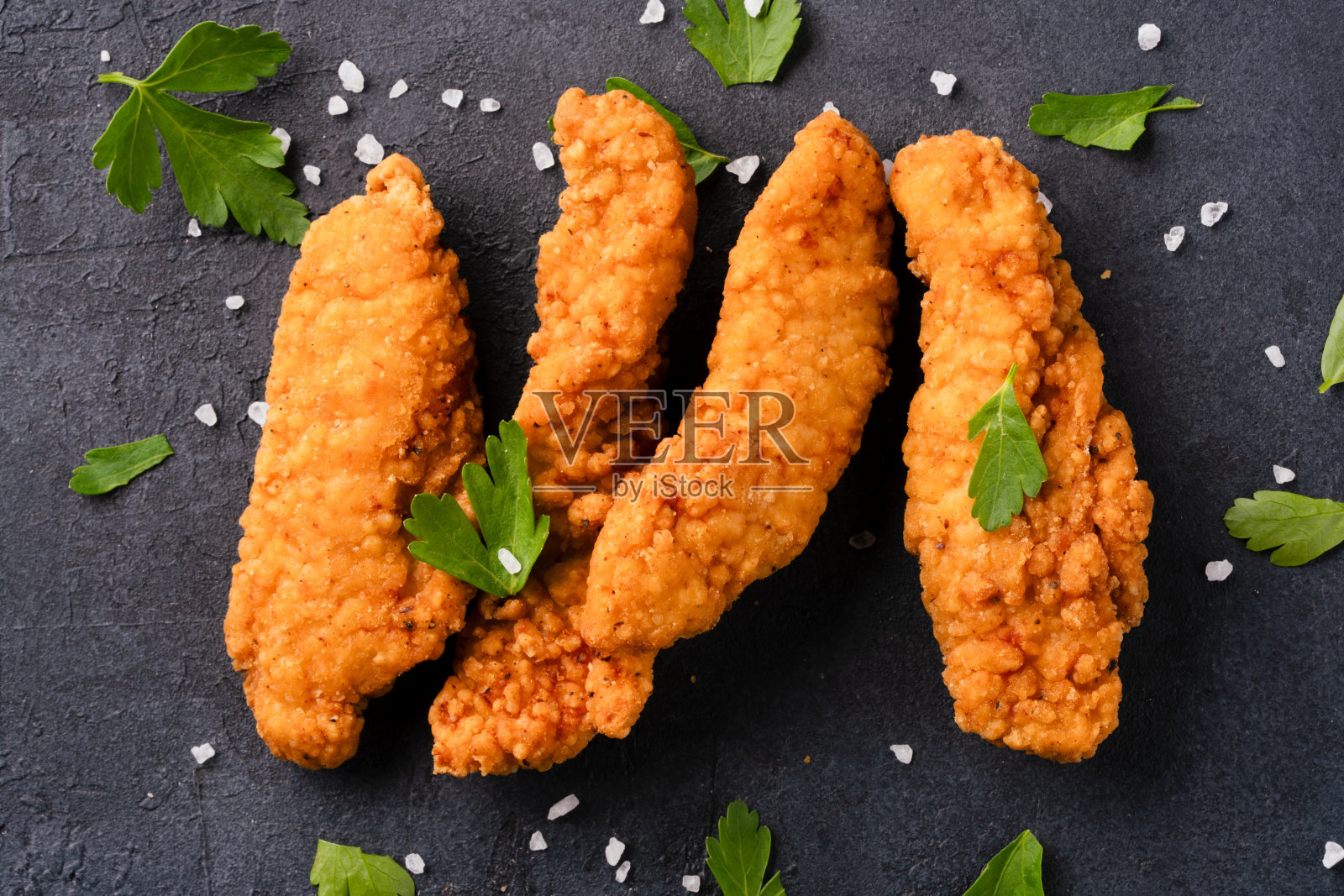 鸡肉条。炸鸡胸肉条照片摄影图片