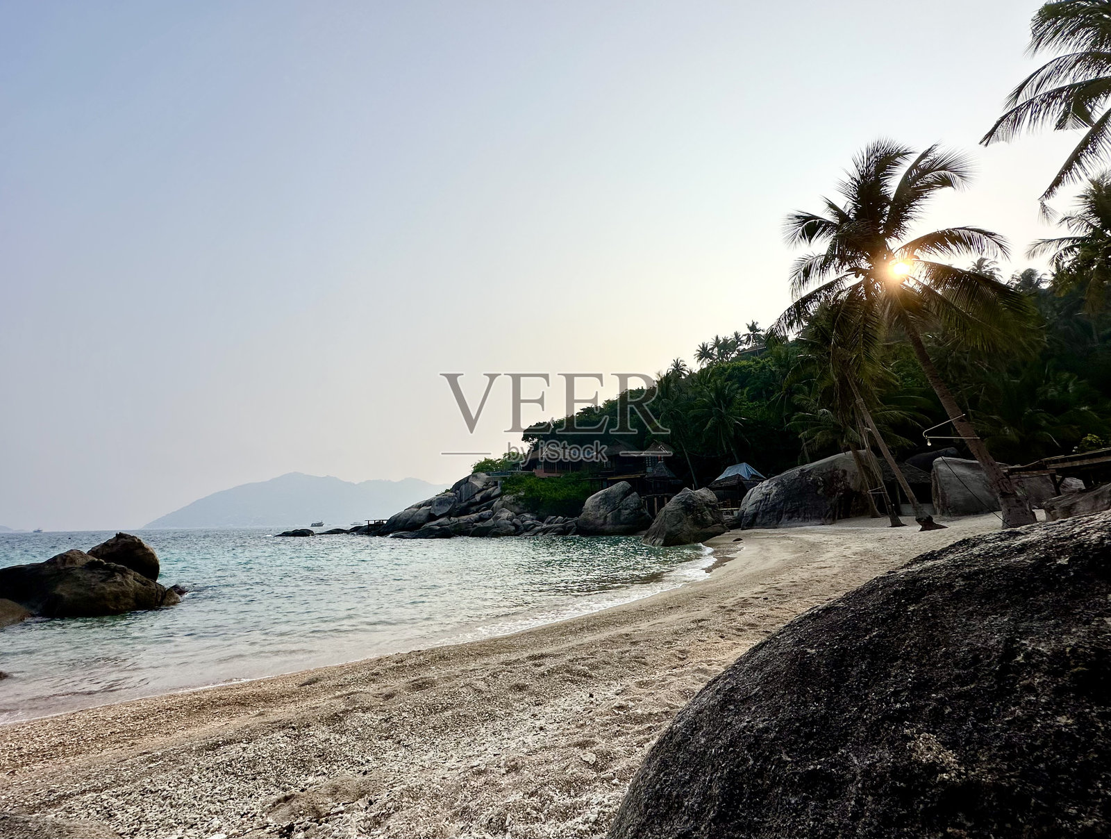 泰国的甲米海滩照片摄影图片