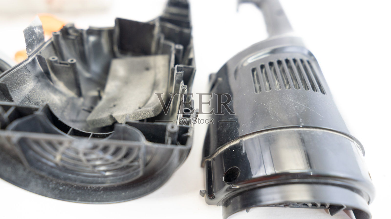 组装和拆卸的吸尘器照片摄影图片