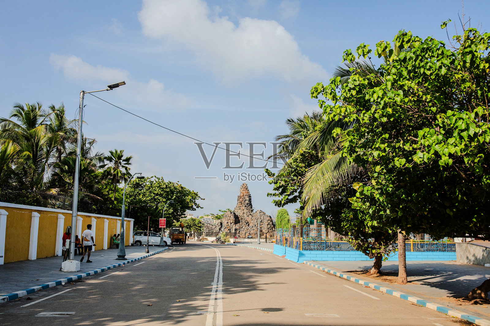普杜切里海滩照片摄影图片