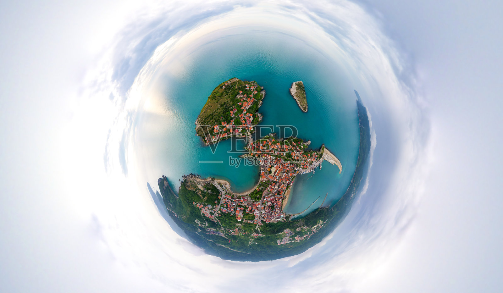 阿马斯拉传统土耳其建筑照片摄影图片