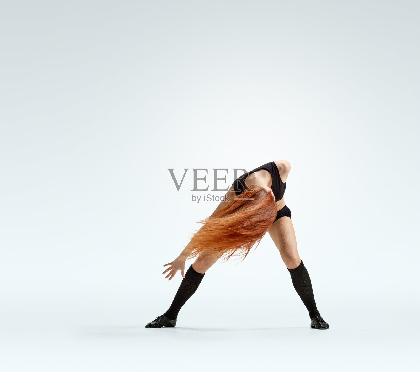 舞者女孩的狂喜照片摄影图片