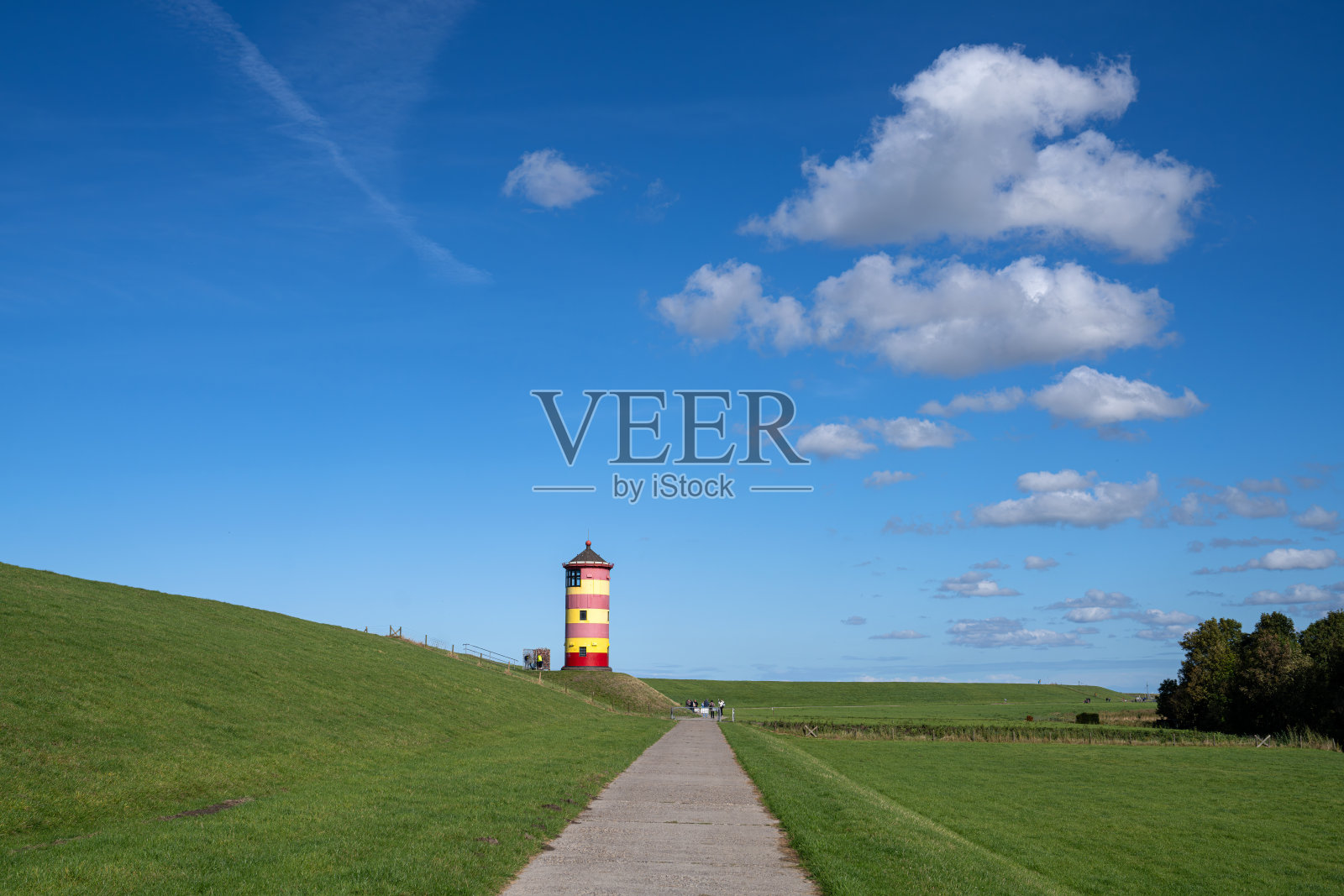 皮尔苏姆灯塔,东弗里西亚,德国照片摄影图片