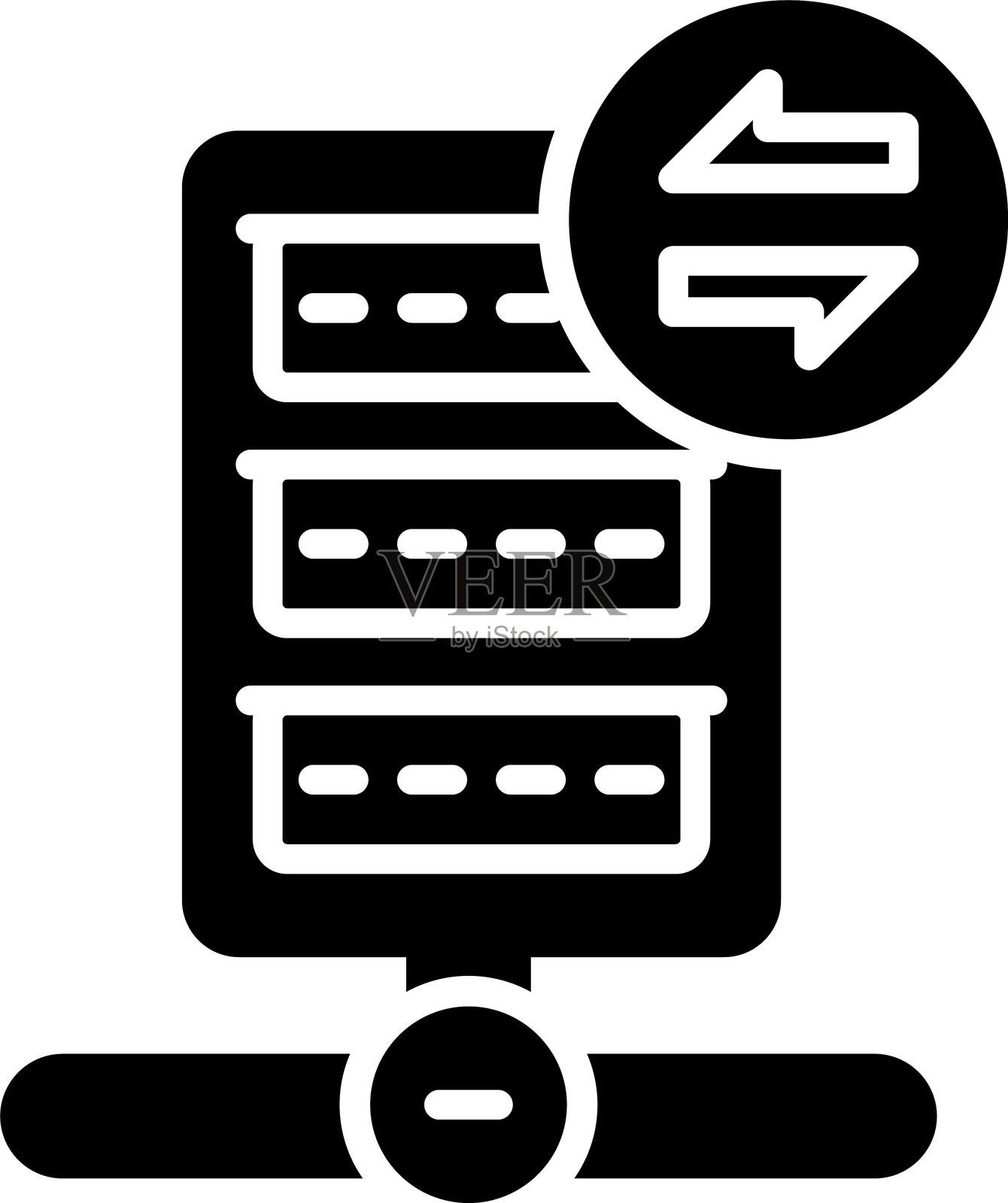 服务器图标插画图片素材