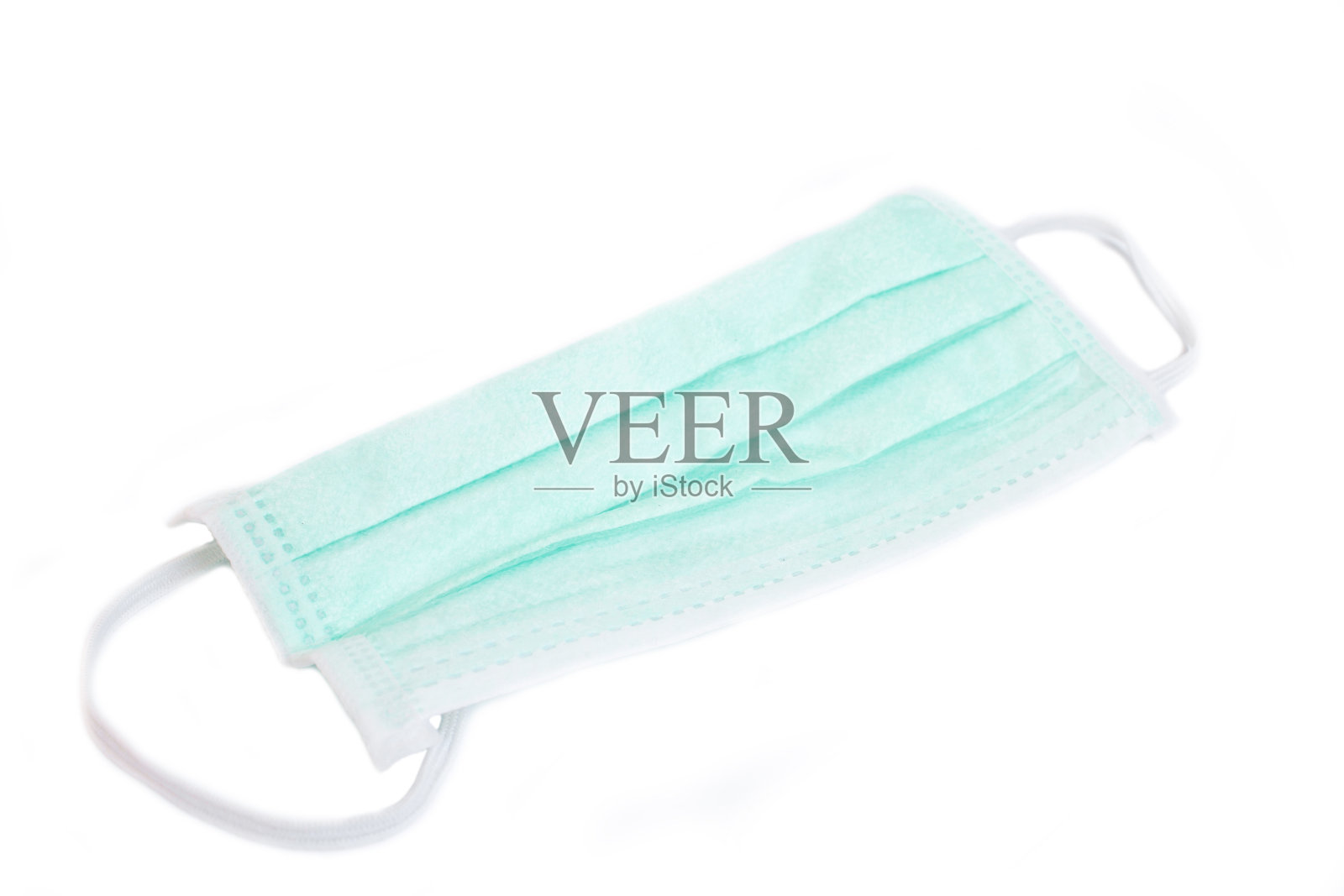 白色背景上的面具照片摄影图片