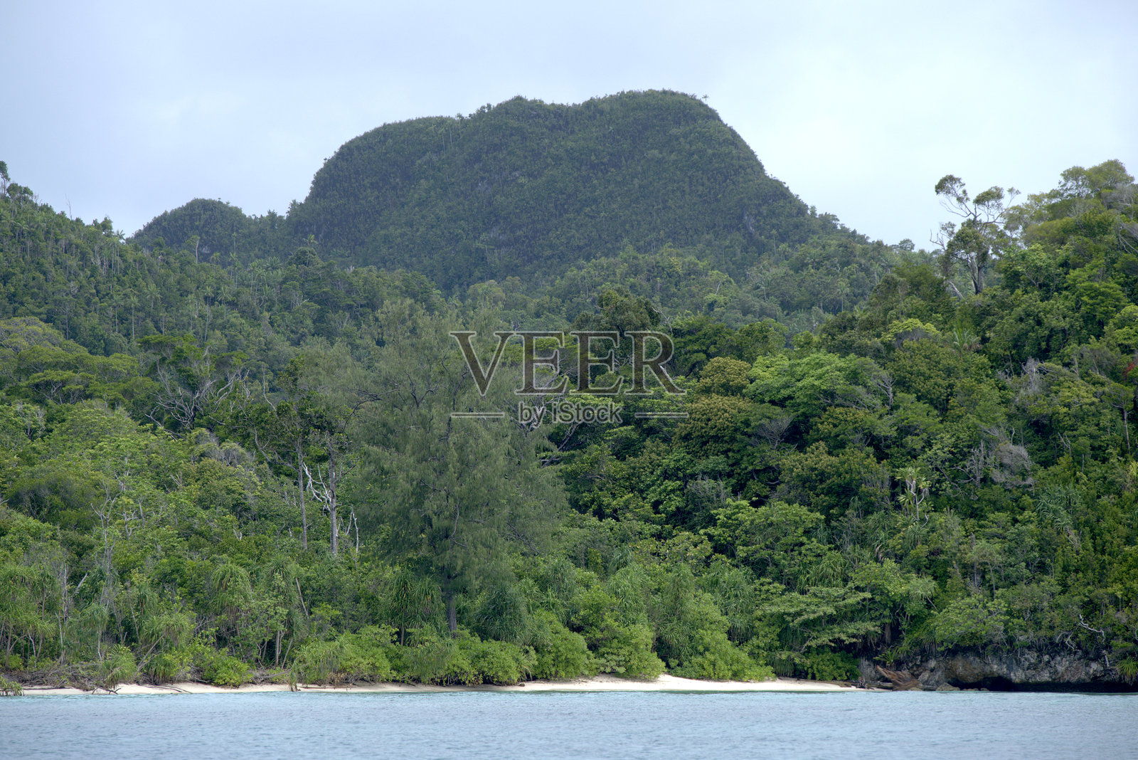 印度尼西亚拉贾安帕特的热带瓦亚岛照片摄影图片