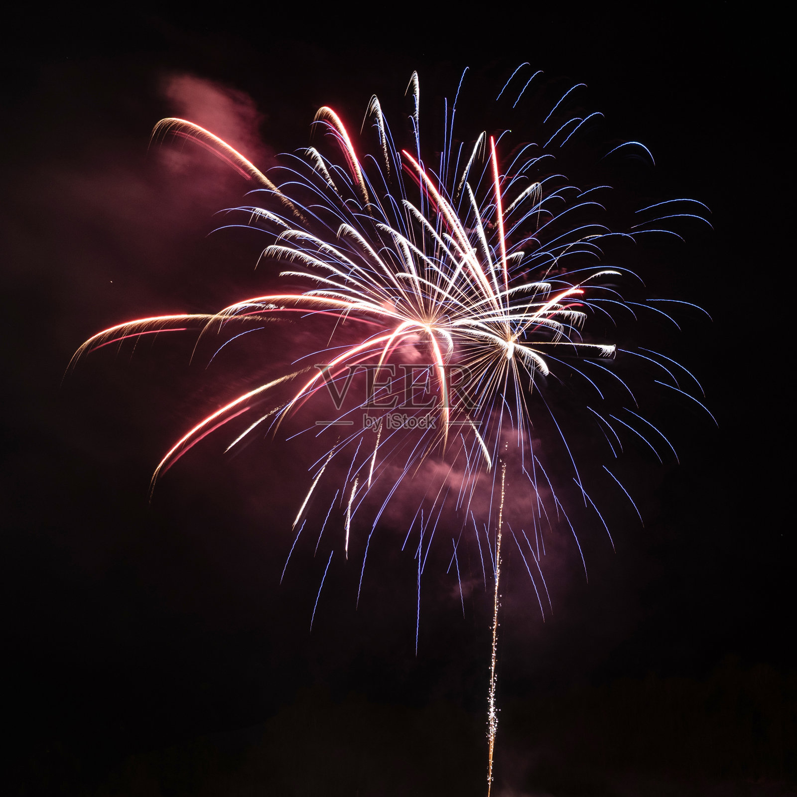 烟花表演照片摄影图片