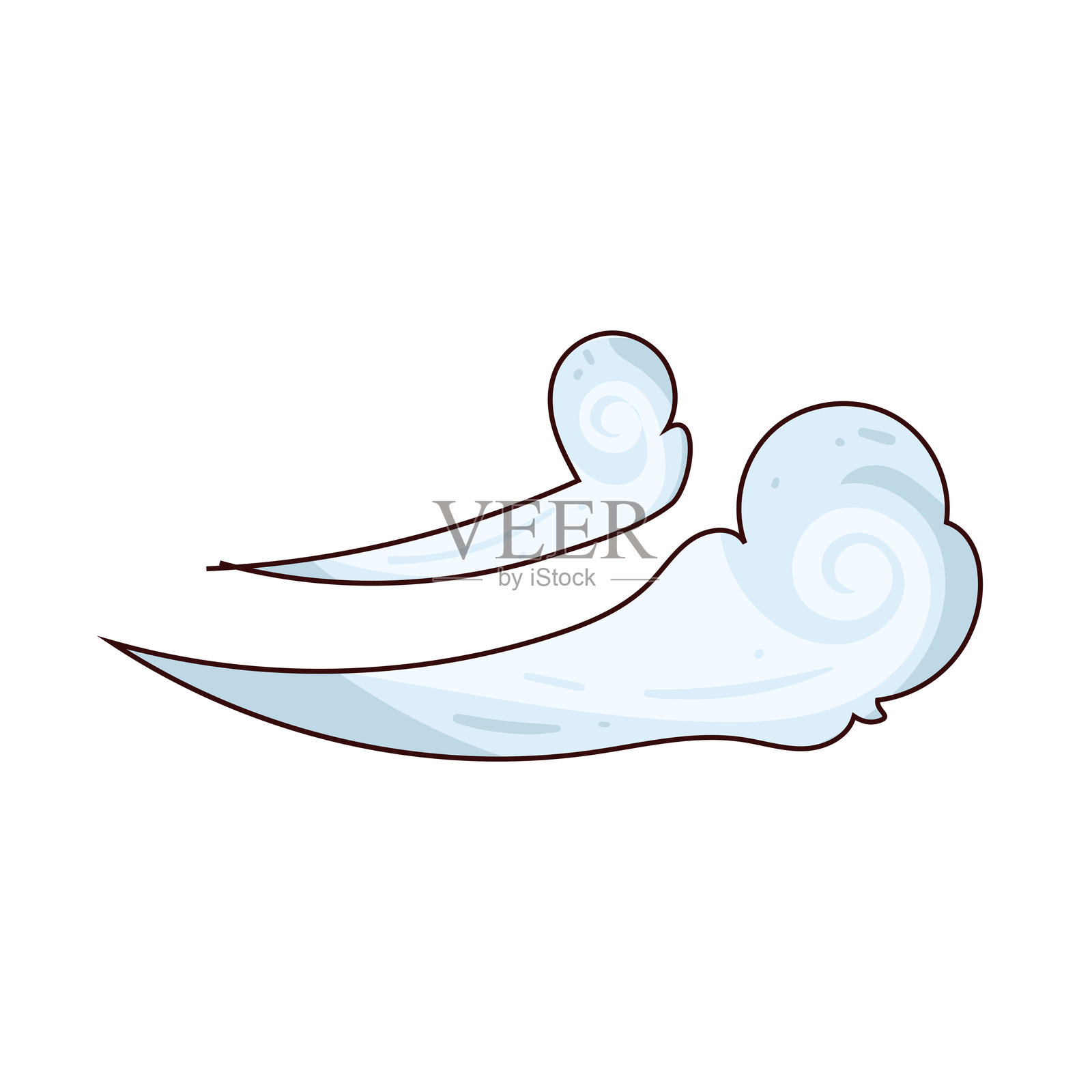 寒风插画图片素材