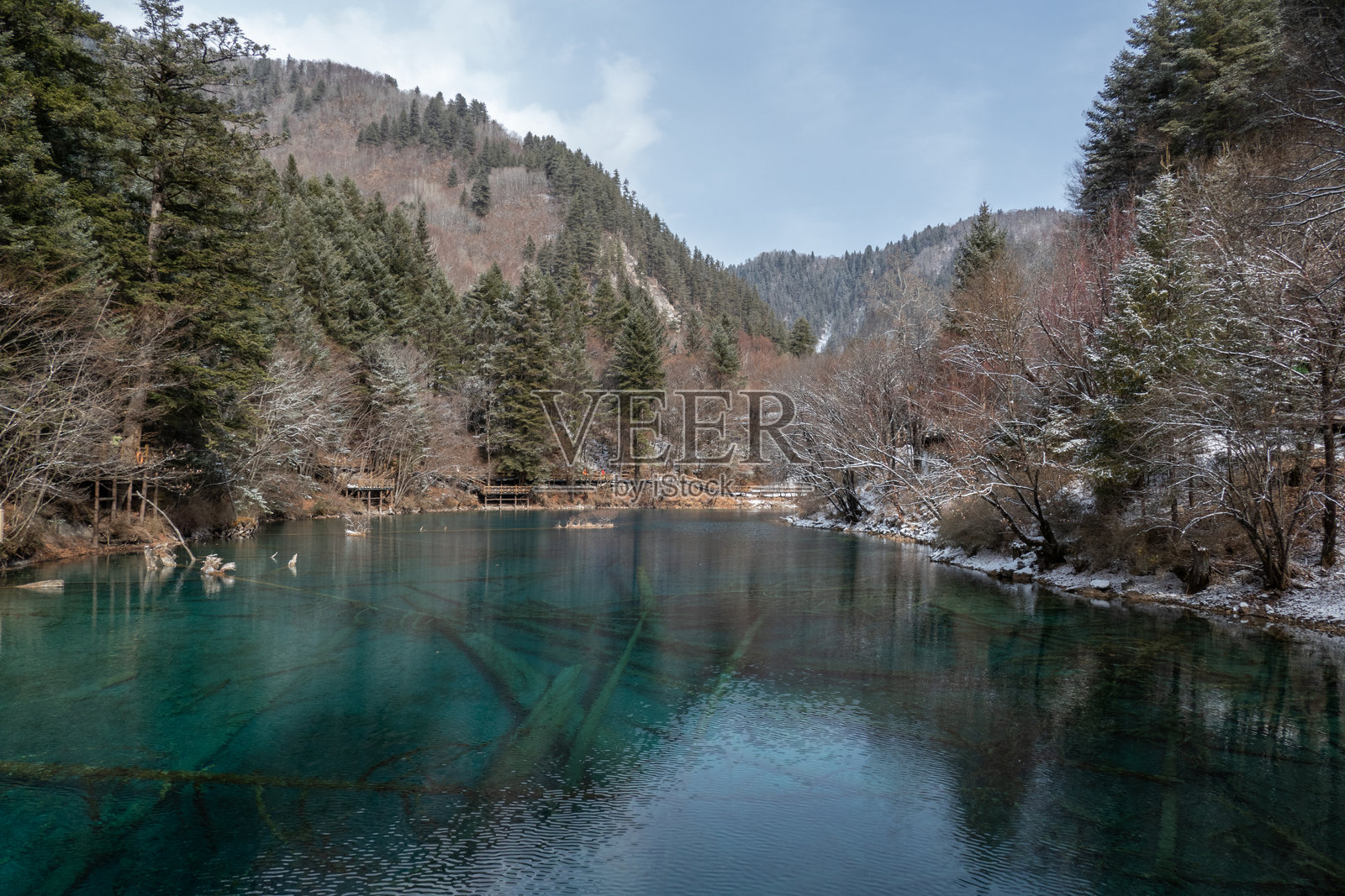 九寨沟国家公园，中国九寨沟照片摄影图片