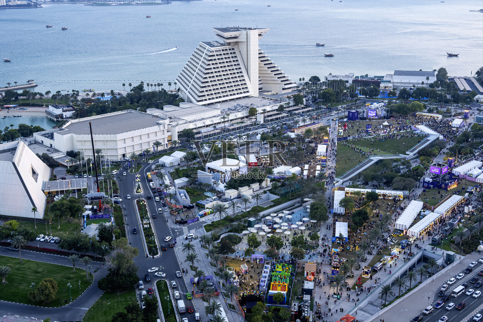 卡塔尔国际美食节2025，喜来登大酒店多哈照片摄影图片