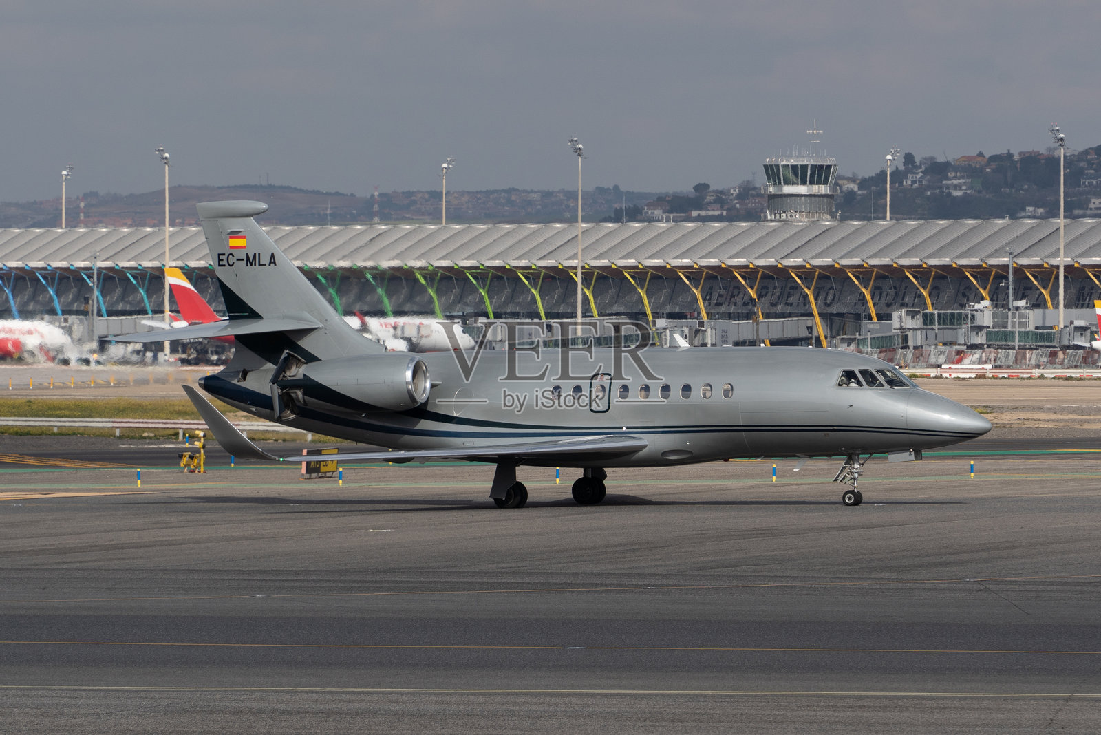 猎鹰私人商务喷气机照片摄影图片