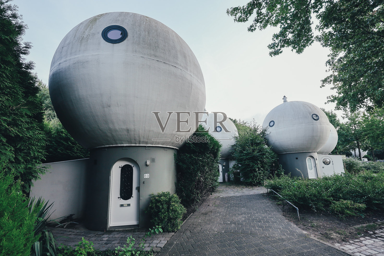 荷兰丹博斯的球形房屋