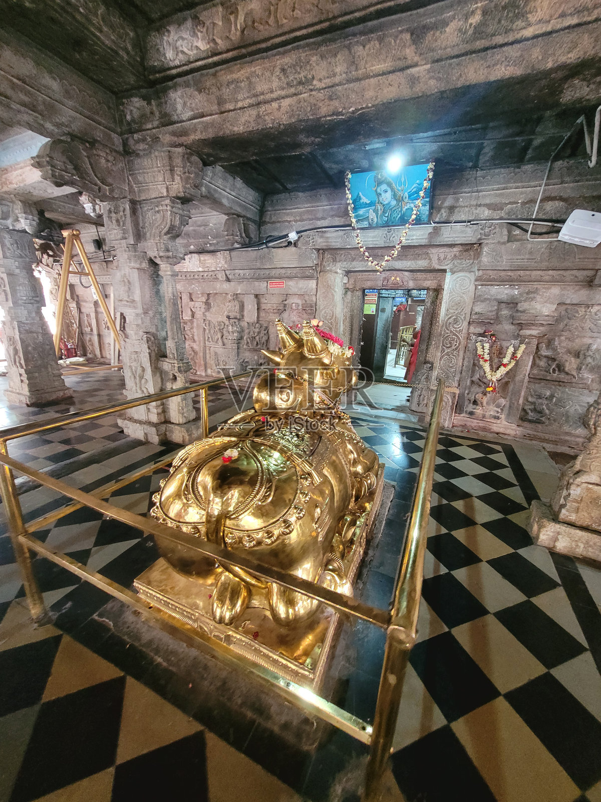 斯里索梅什瓦拉斯瓦米庙 - 位于卡纳塔克邦班加罗尔的印度教寺庙照片摄影图片