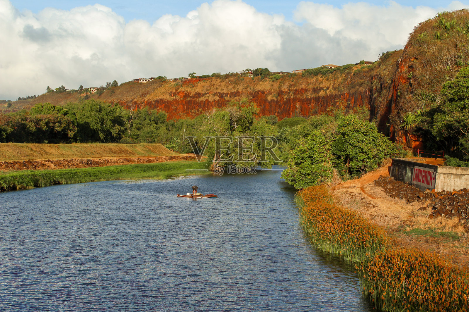黄昏的河流照片摄影图片