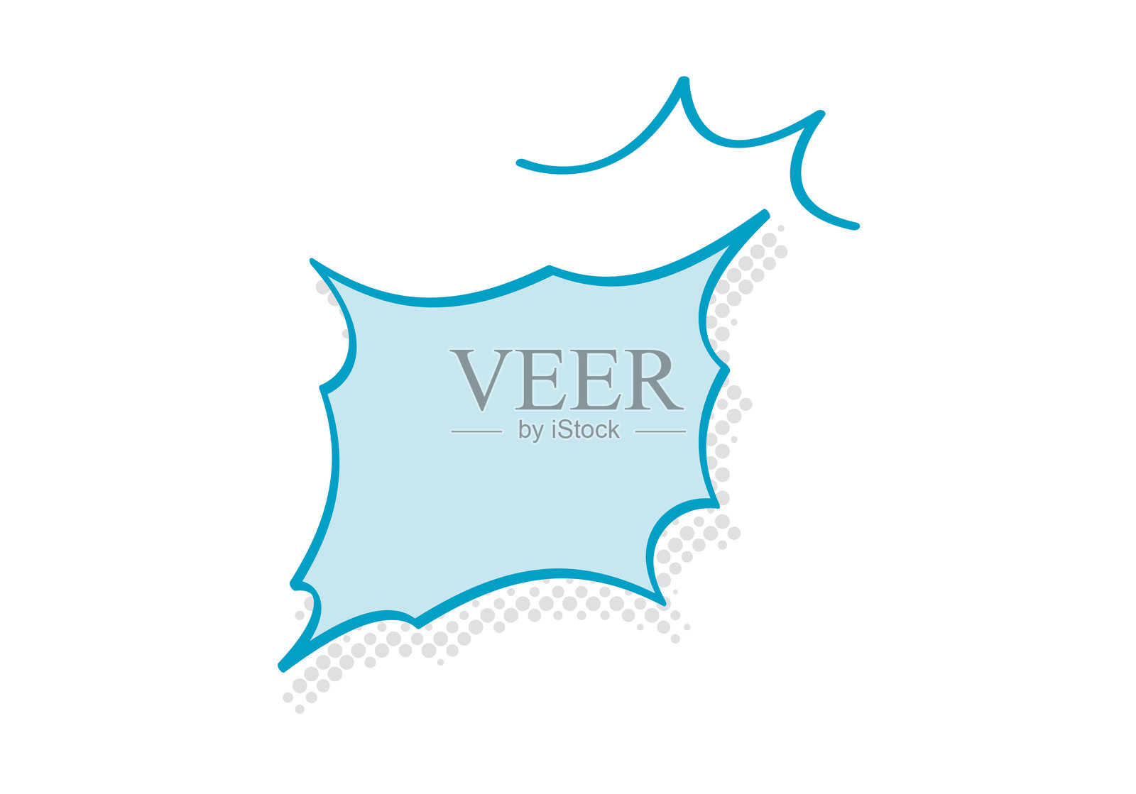 对话气泡插画图片素材