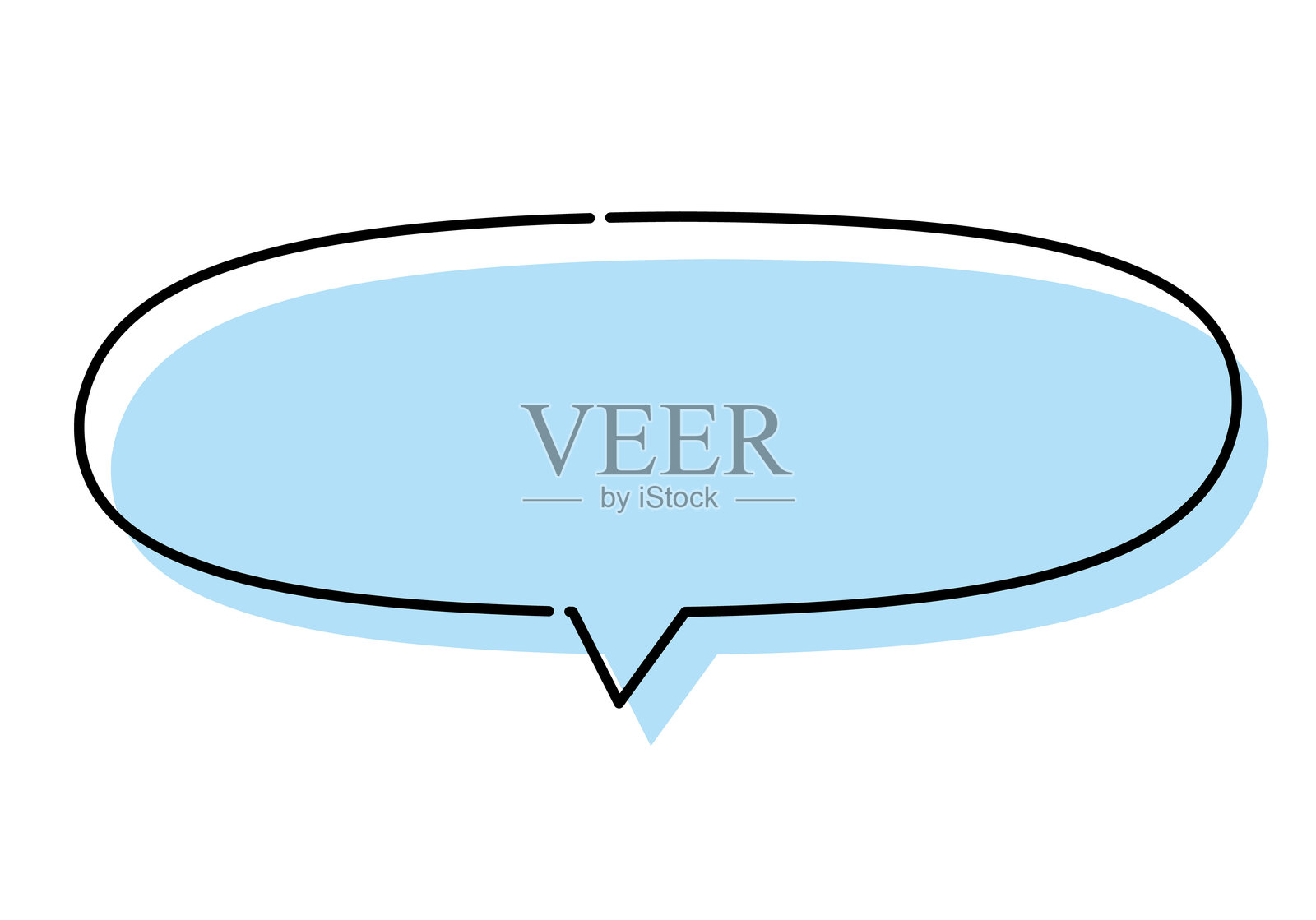 对话气泡插画图片素材