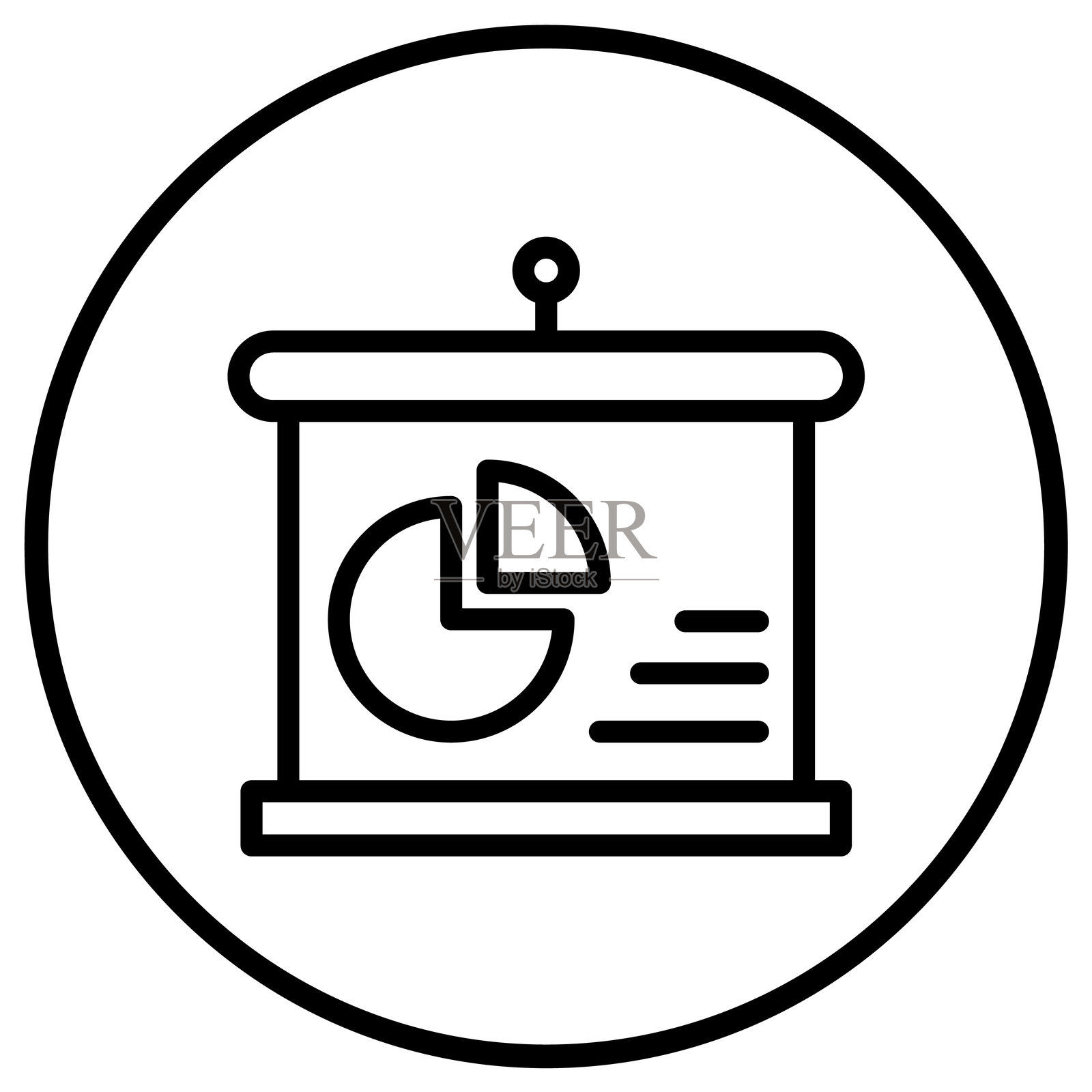 演示矢量图标设计插图插画图片素材