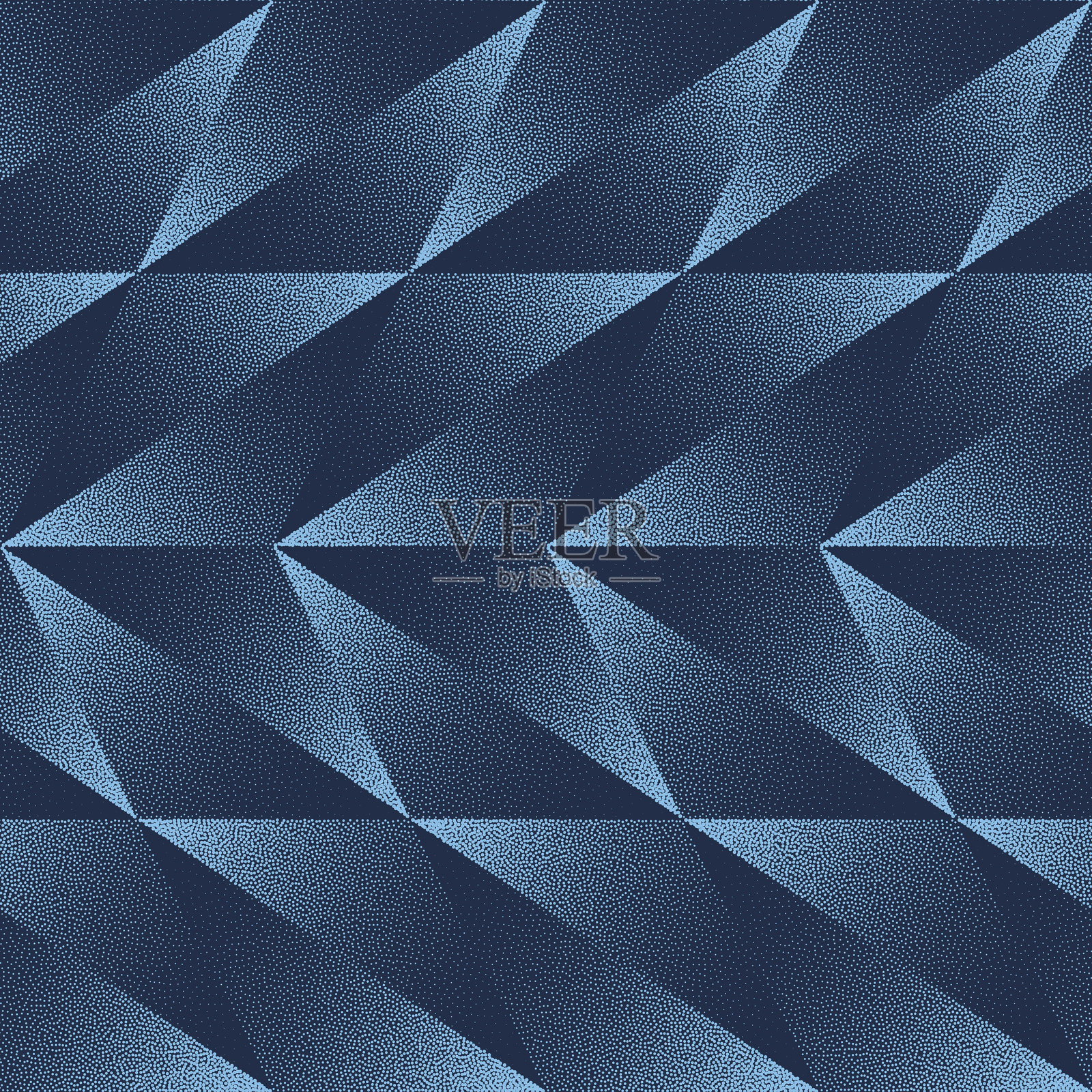 动态人字形无缝图案时尚点状工作矢量蓝色抽象背景插画图片素材