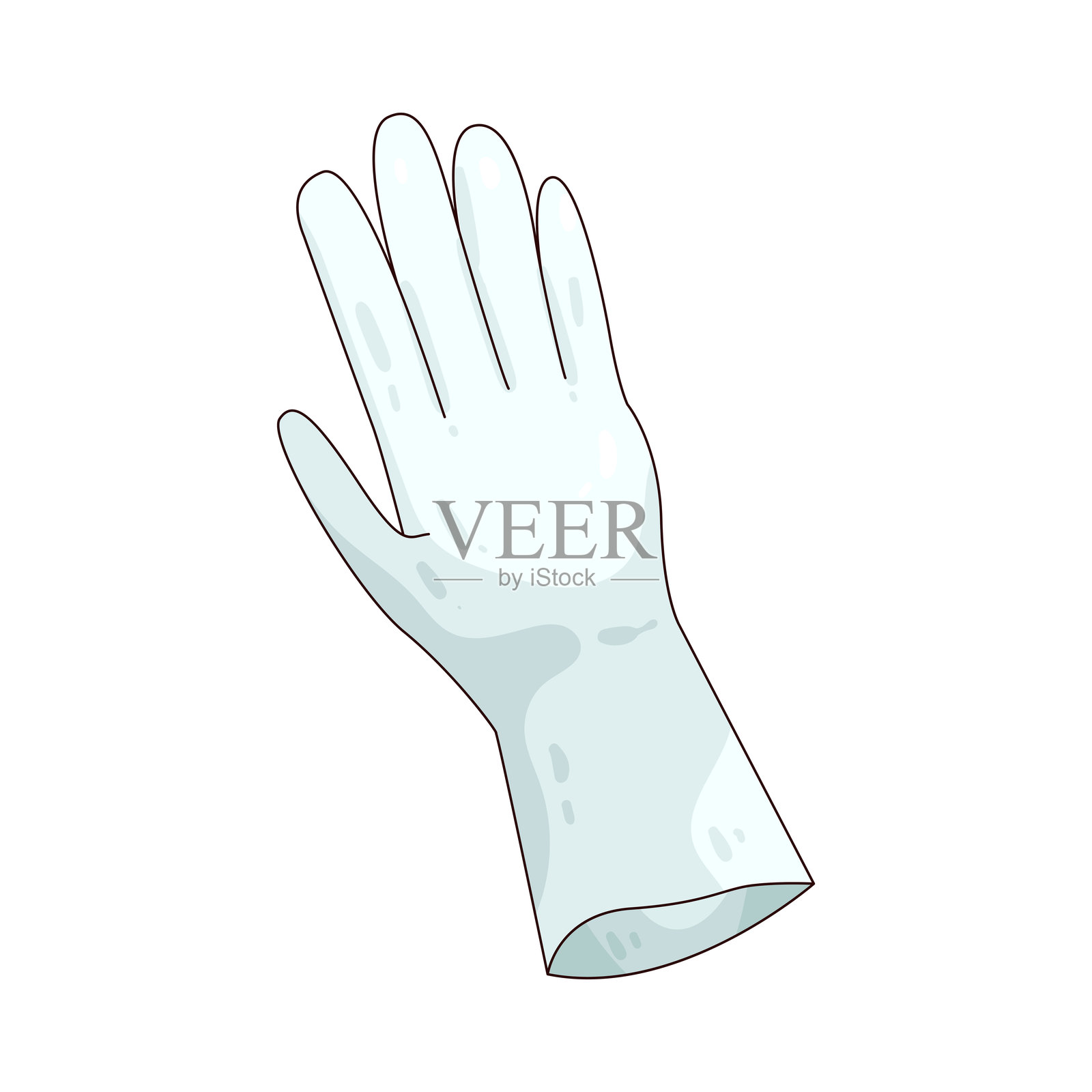 医用手套插画图片素材