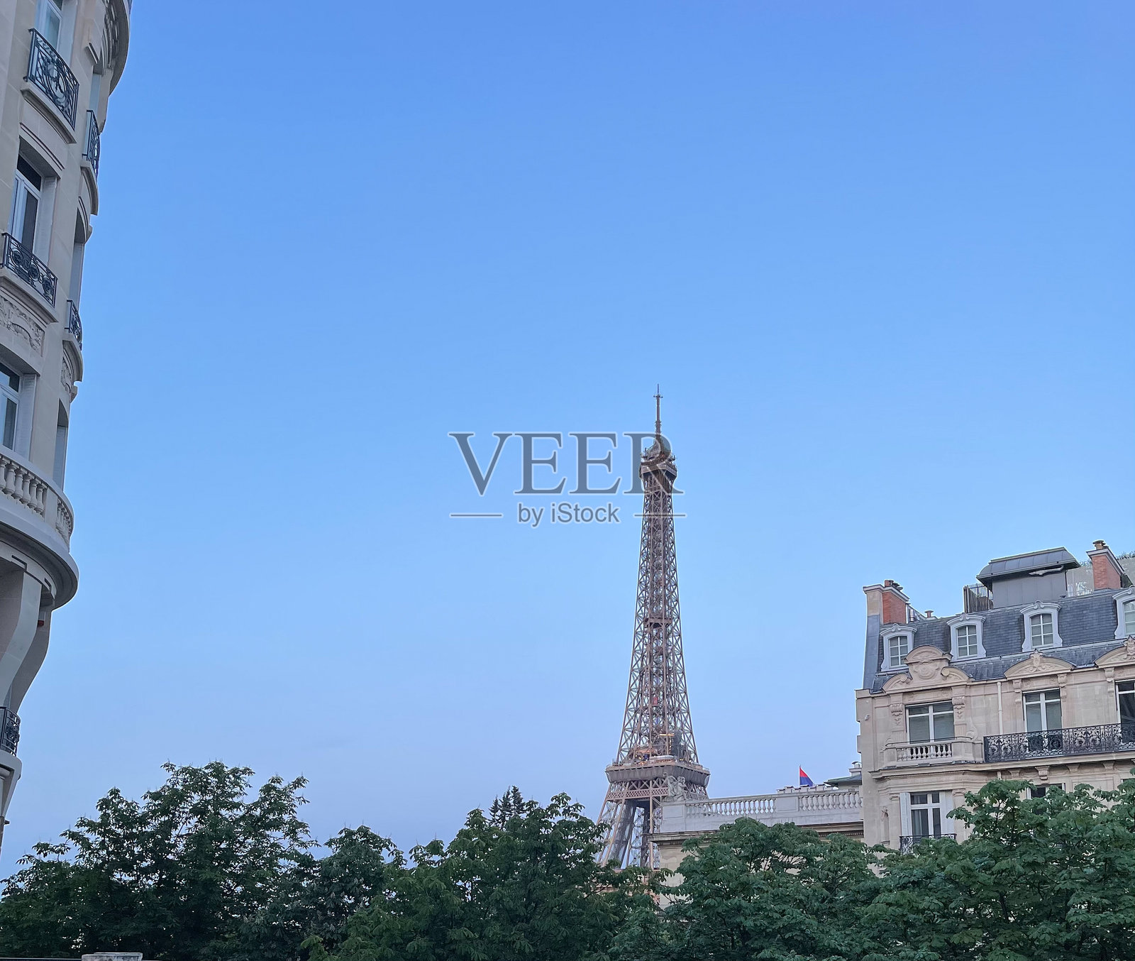 法国巴黎的埃菲尔铁塔照片摄影图片