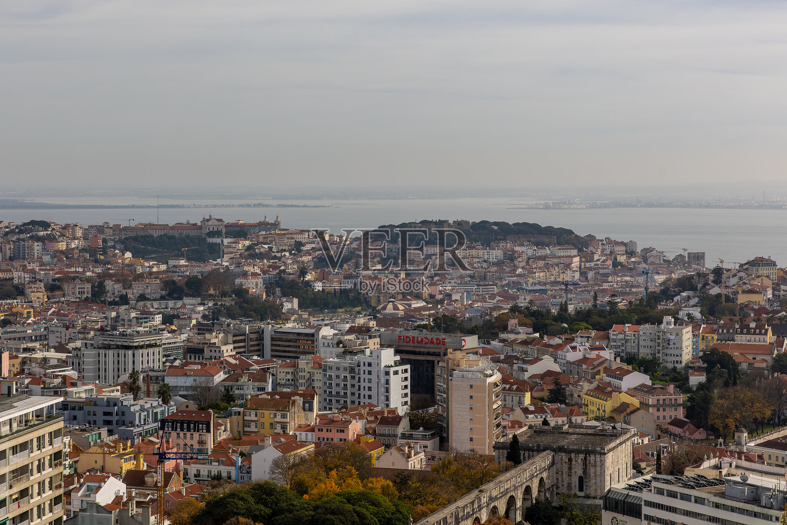 葡萄牙里斯本的景观照片摄影图片