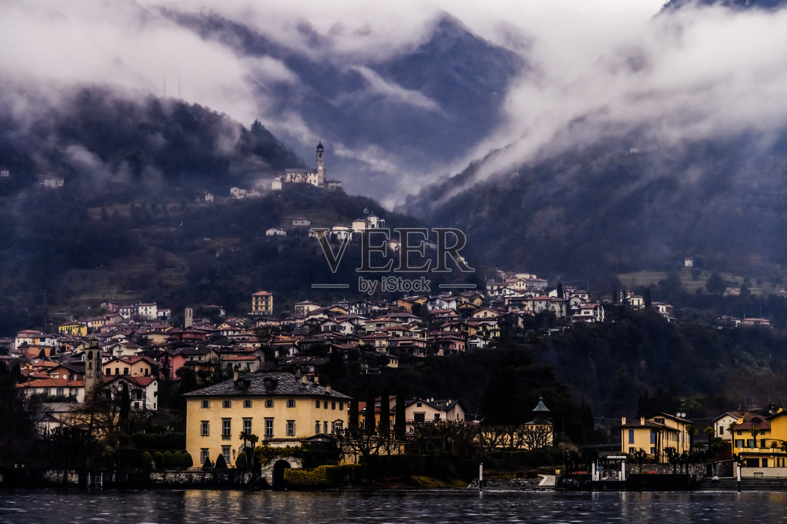 科莫湖照片摄影图片