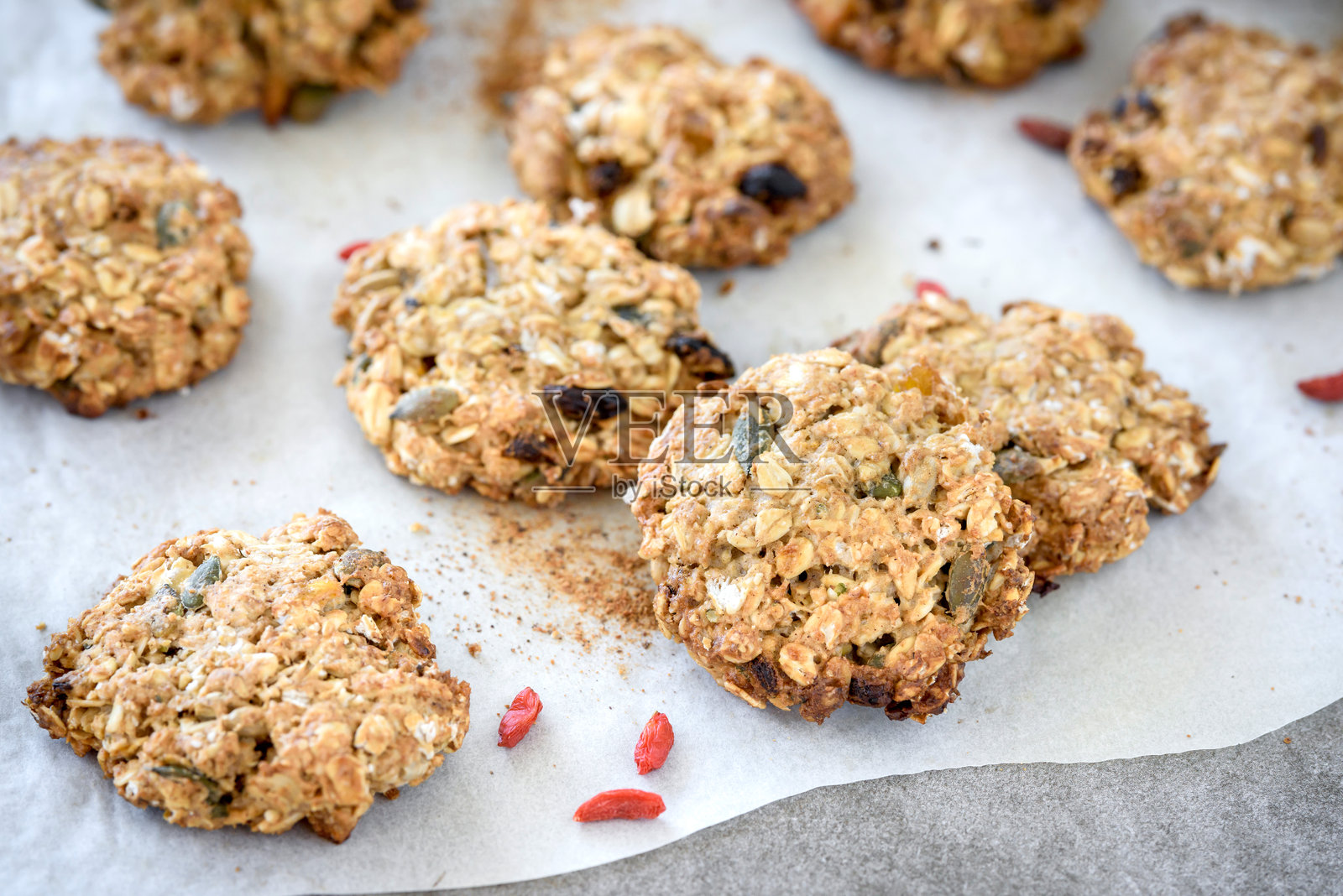 早餐饼干照片摄影图片