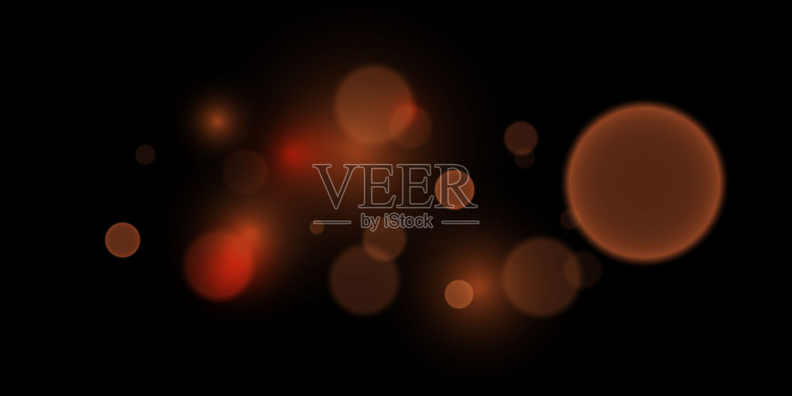 金色闪耀的散景灯光和灯光。插画图片素材