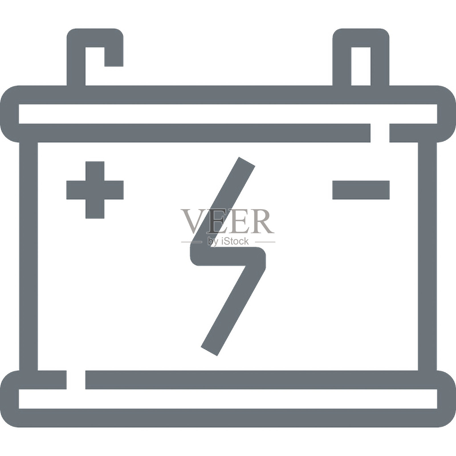 累加器平面线条网页图标概念插画图片素材