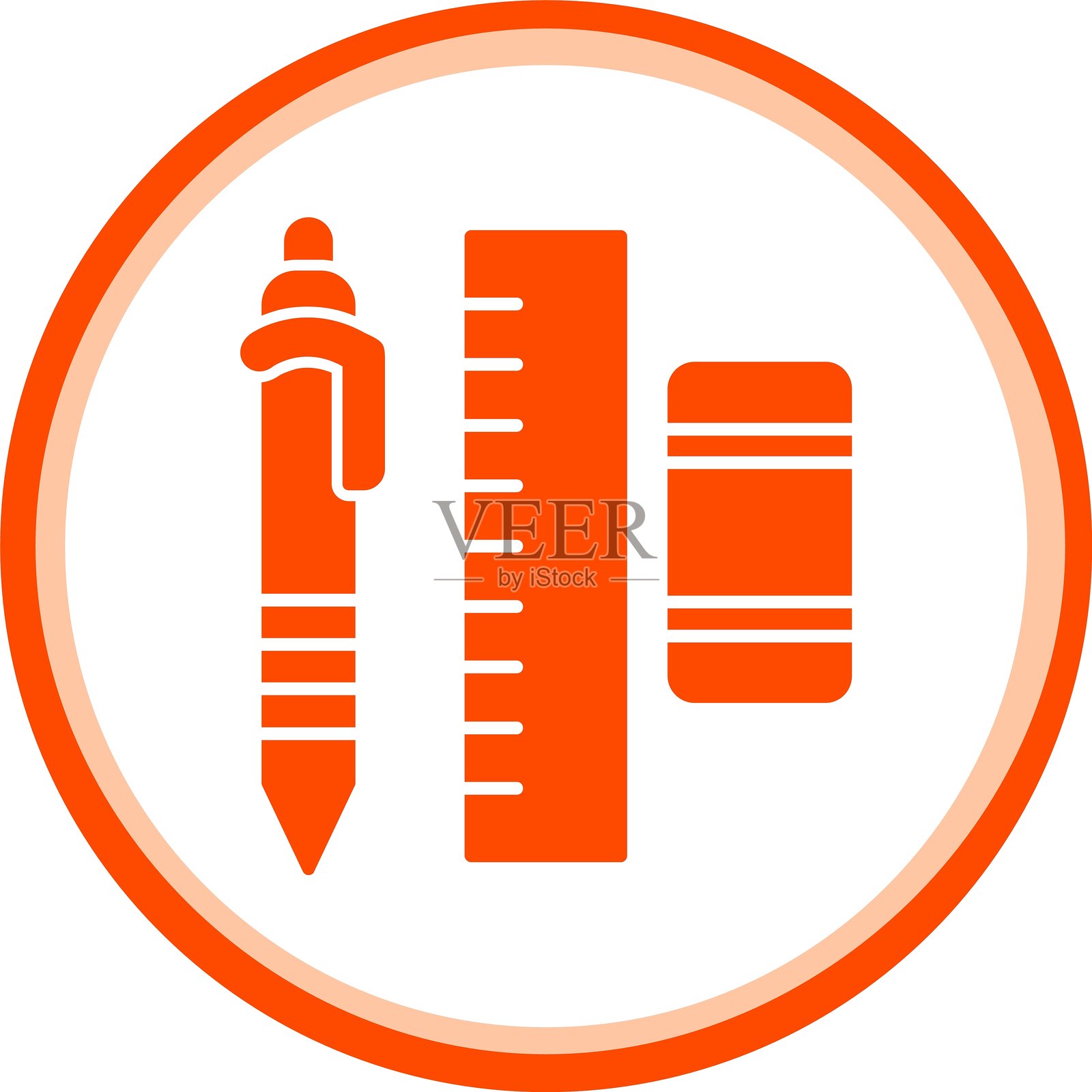 办公工具图标插画图片素材